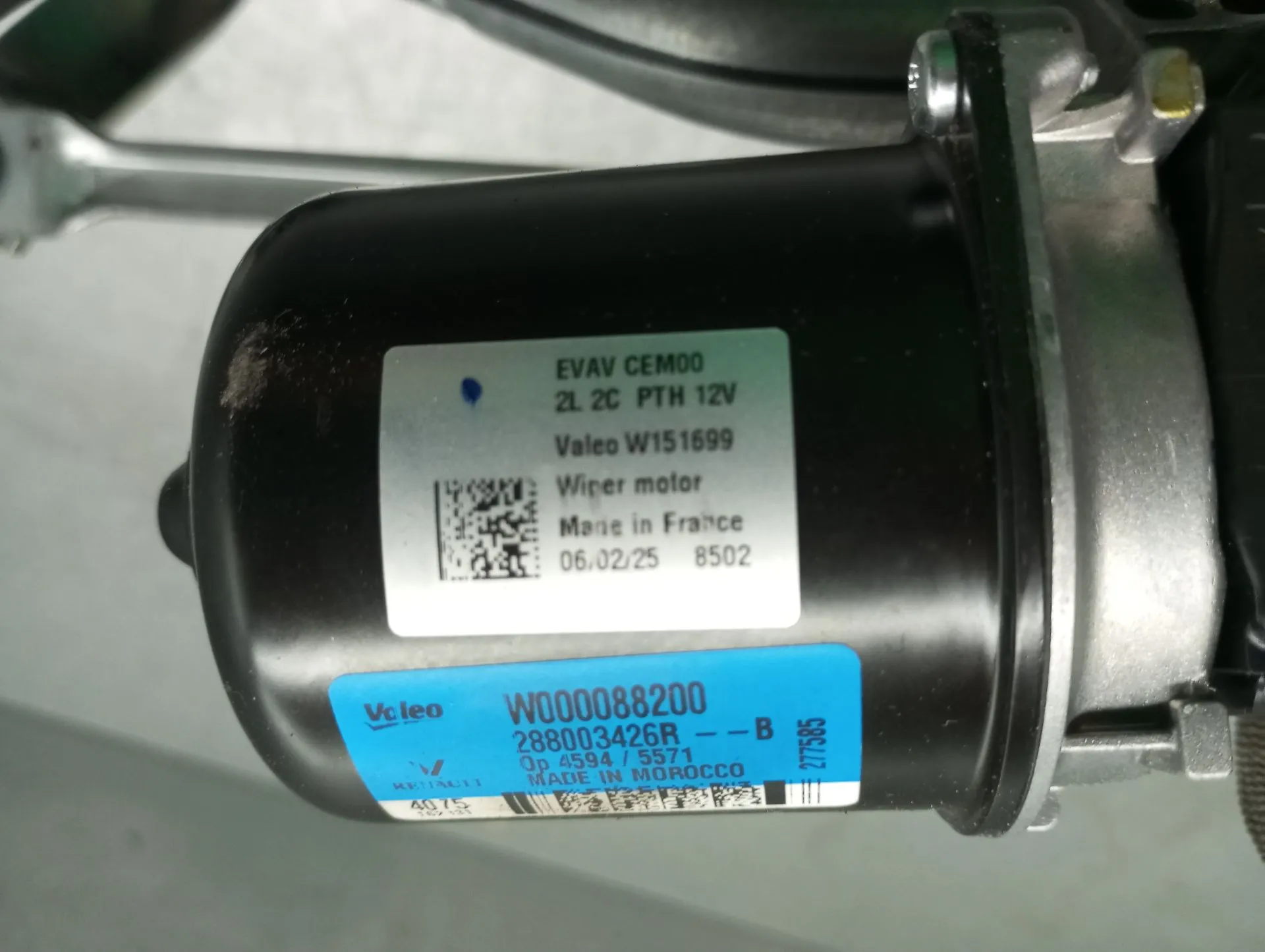 Motor limpiaparabrisas Frente RENAULT Captur II Imagem-4