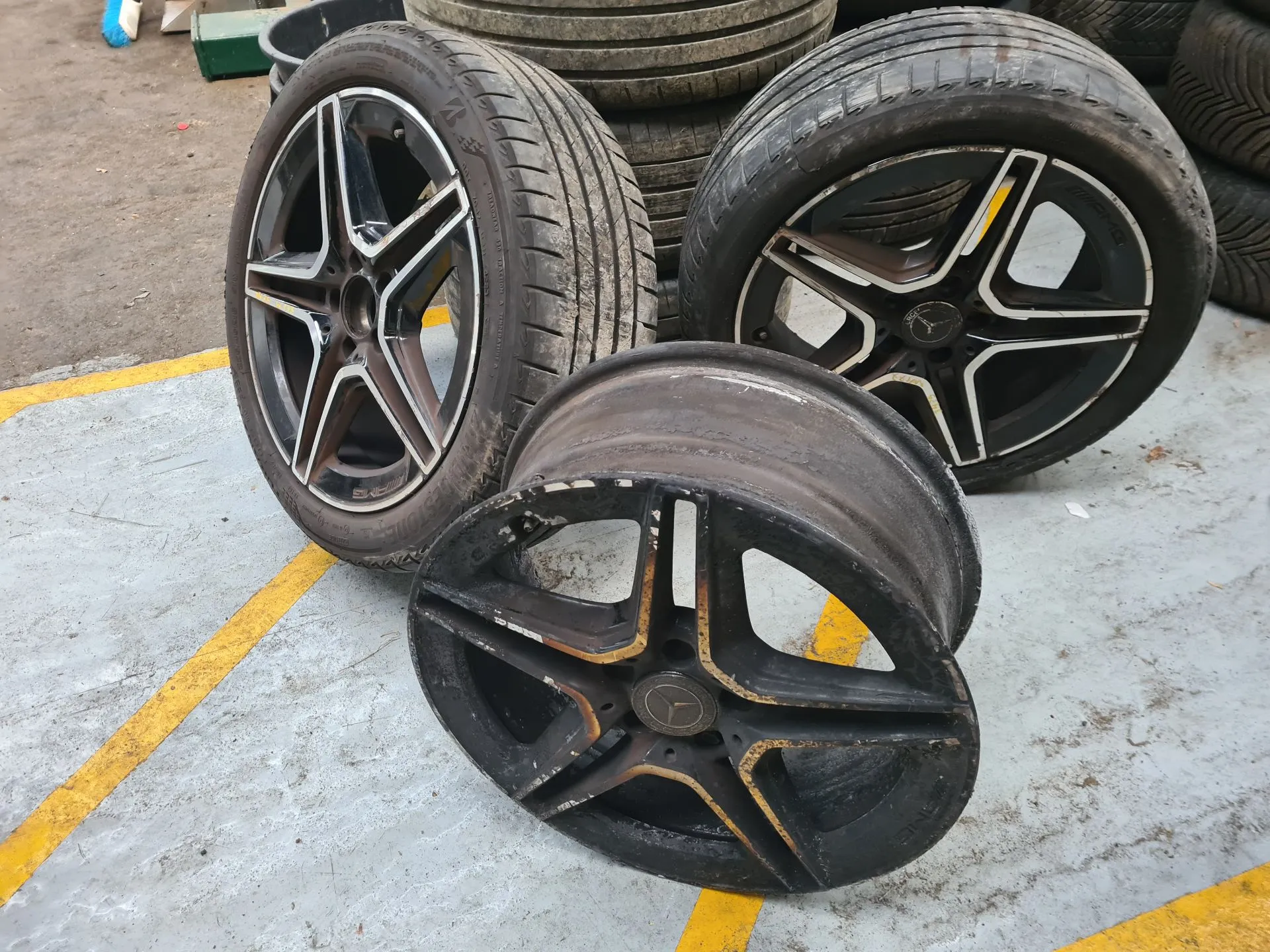 Conjunto Jantes Especiais MERCEDES-BENZ Classe A (W177) Imagem-1
