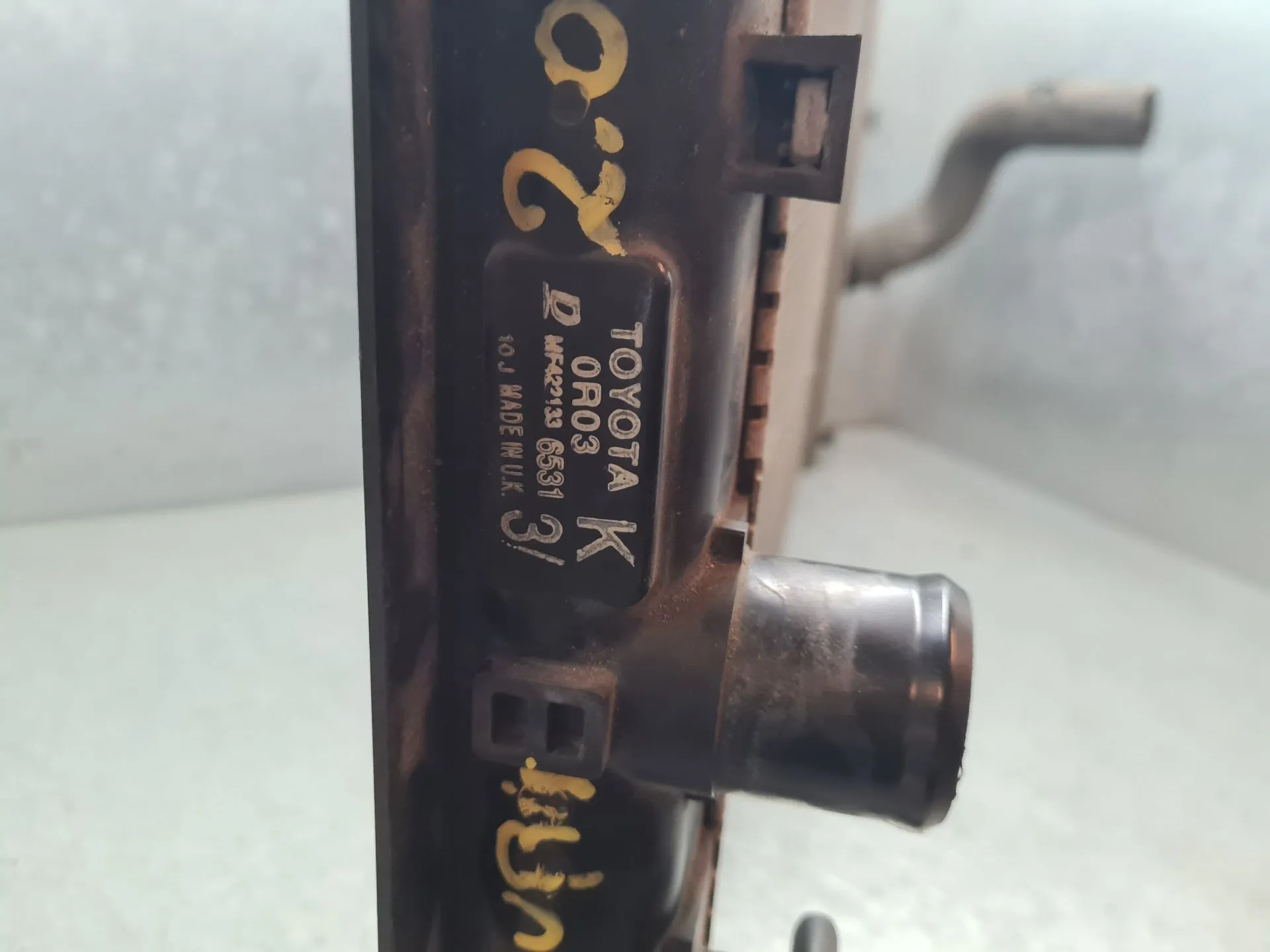 Water radiator TOYOTA Auris Hatchback (_E15_) Imagem-6