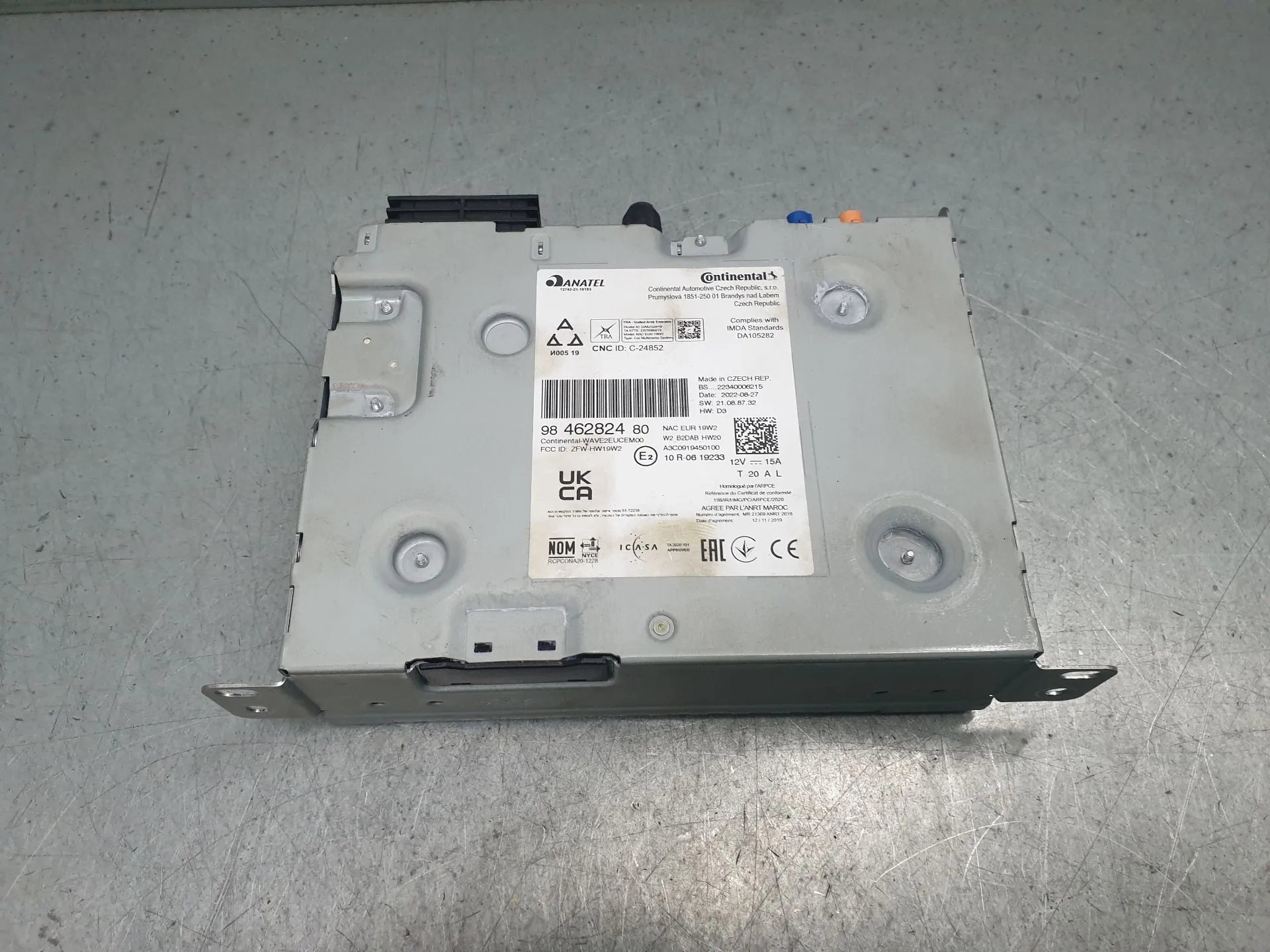 Car radio CITROËN C3 III (SX) Imagem-2