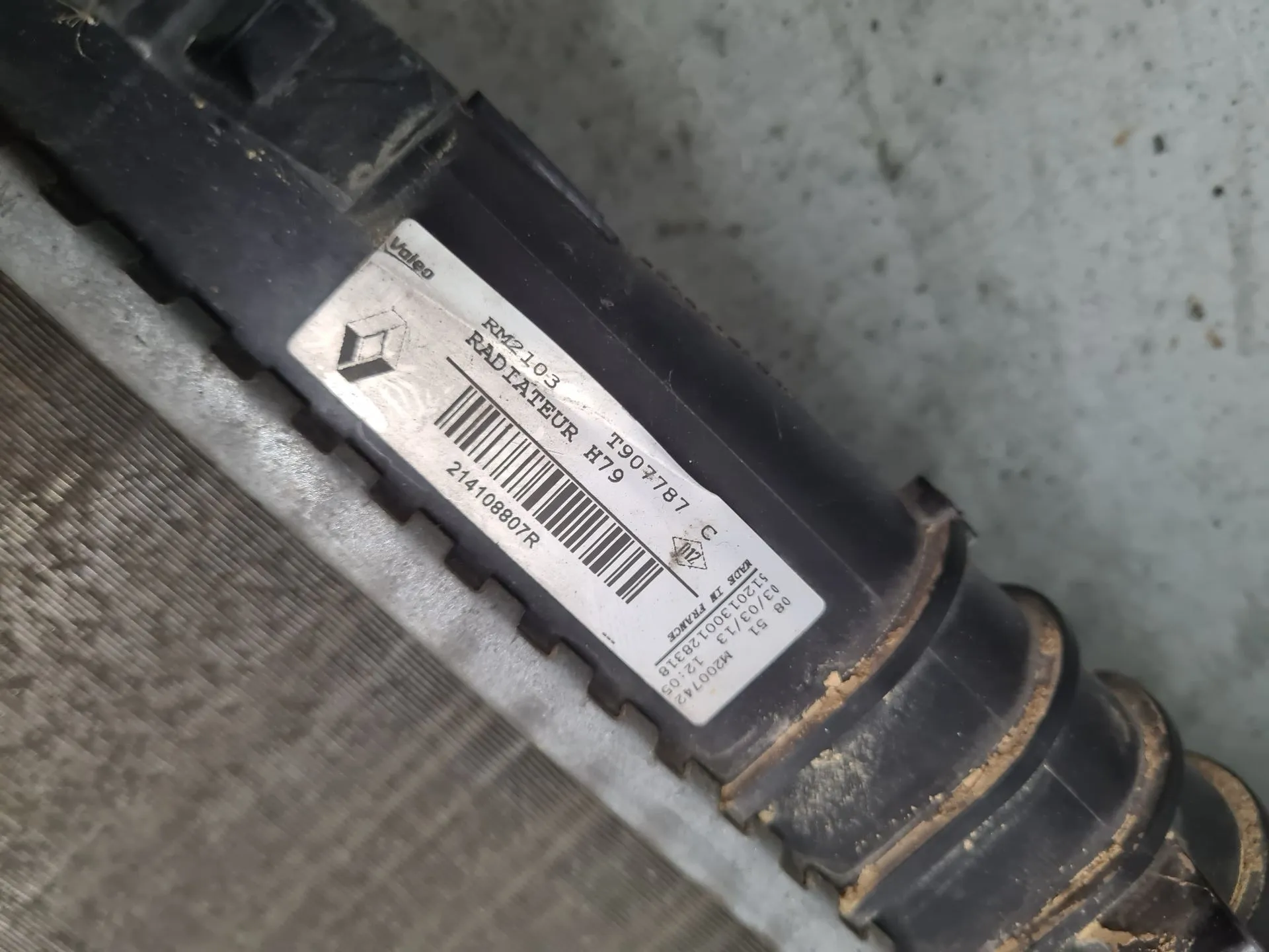 Water radiator DACIA Duster (HS_) Imagem-6