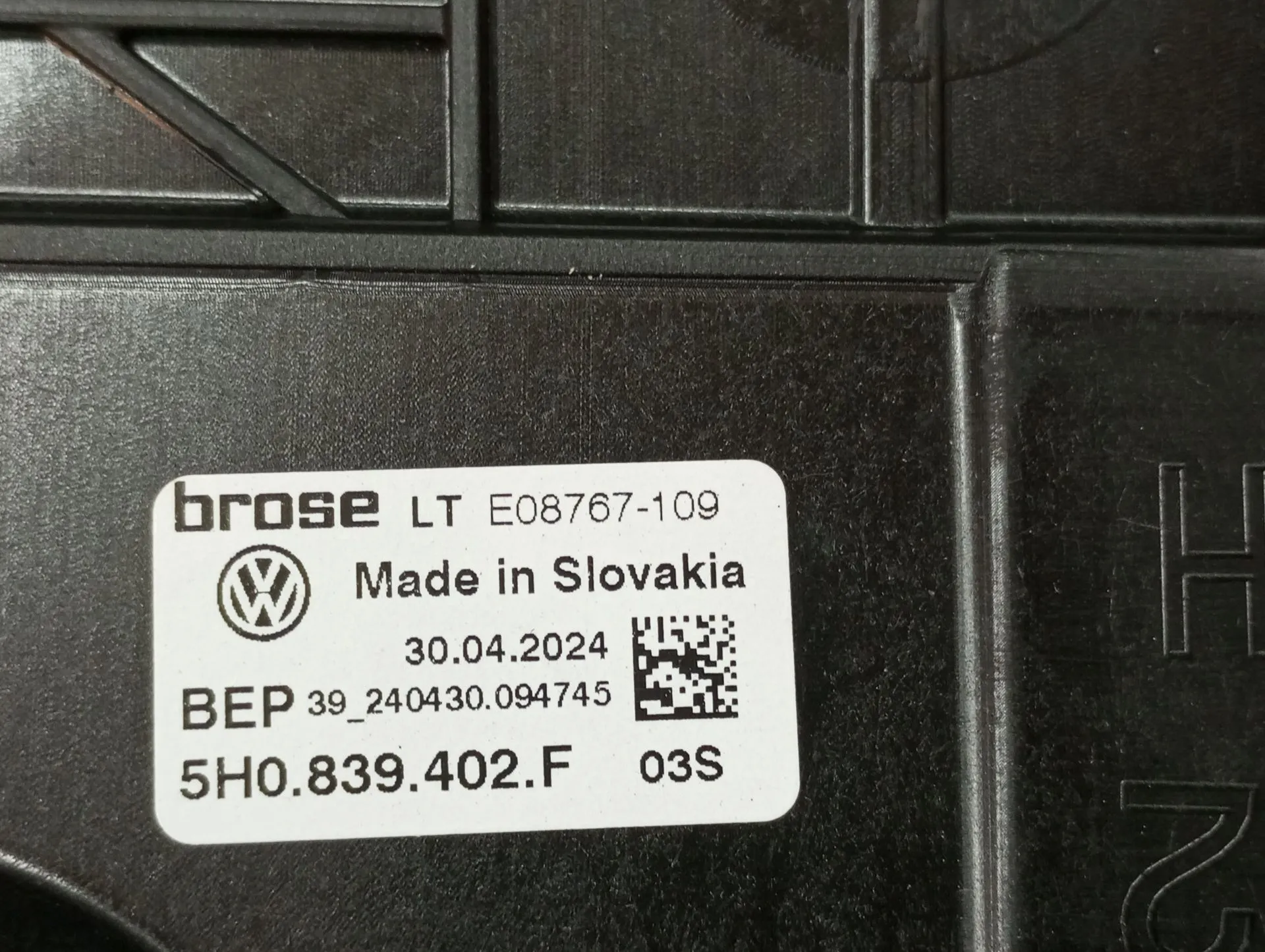 Alzavetro posteriore destro VOLKSWAGEN Golf VIII Variant (CG5) Imagem-3