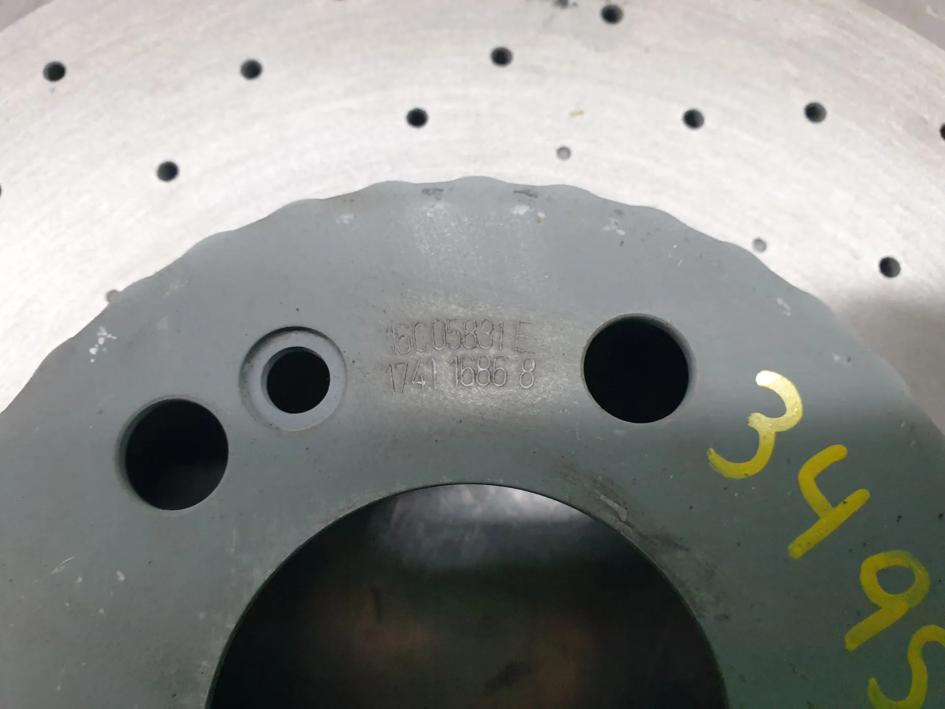 Disco travão frente direito MERCEDES-BENZ Classe C Coupé (C205) Imagem-2