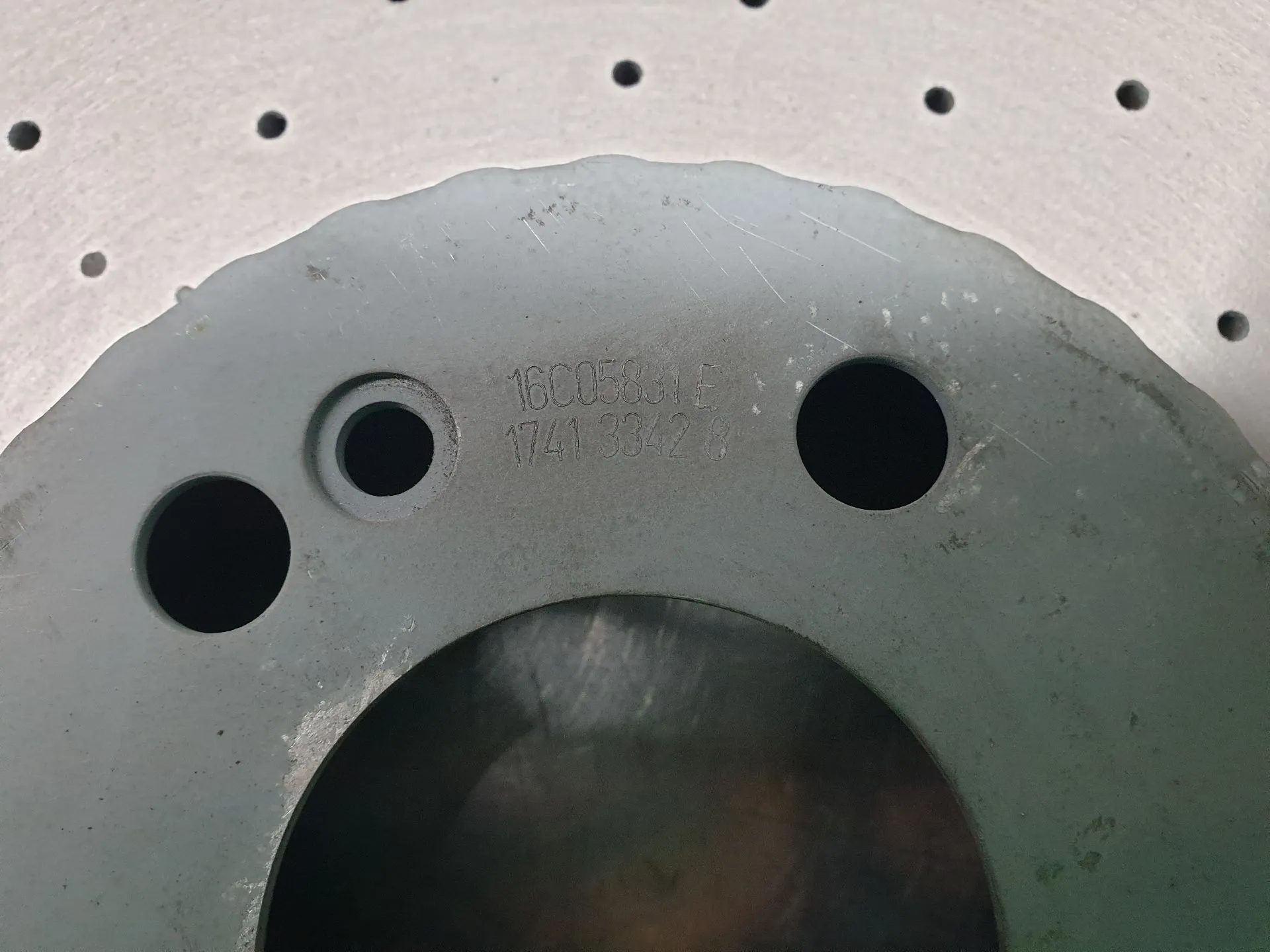 Disco travão frente esquerdo MERCEDES-BENZ Classe C Coupé (C205) Imagem-2