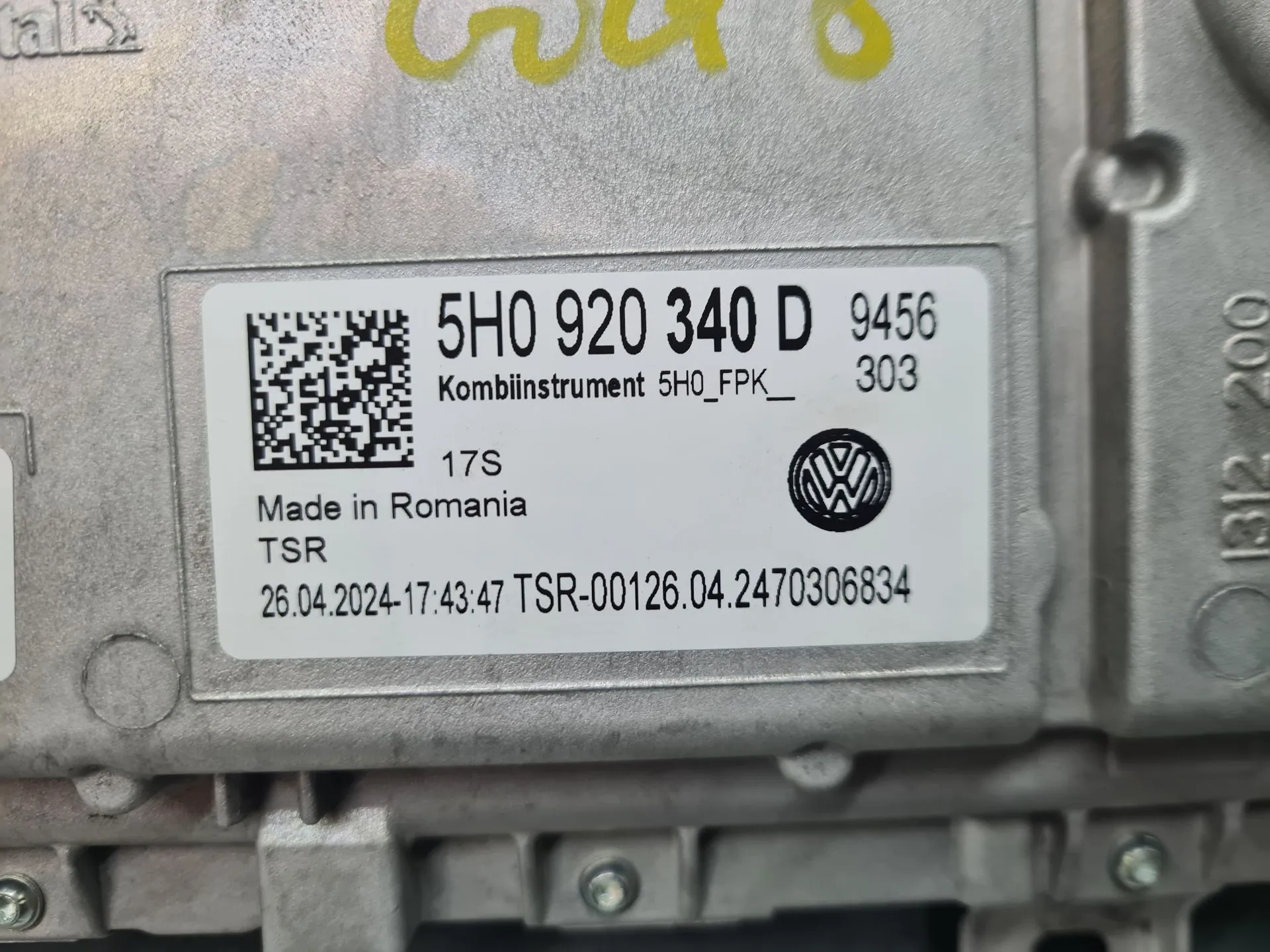 Quadrante / painel de instrumentos VOLKSWAGEN Golf VIII Variant (CG5) Imagem-8