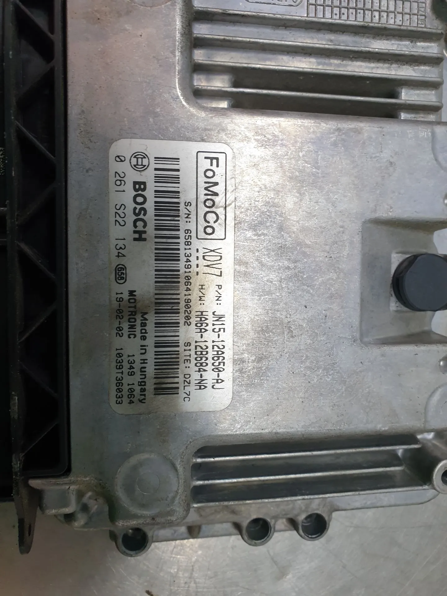 Centralina motor / ECU FORD EcoSport Imagem-3