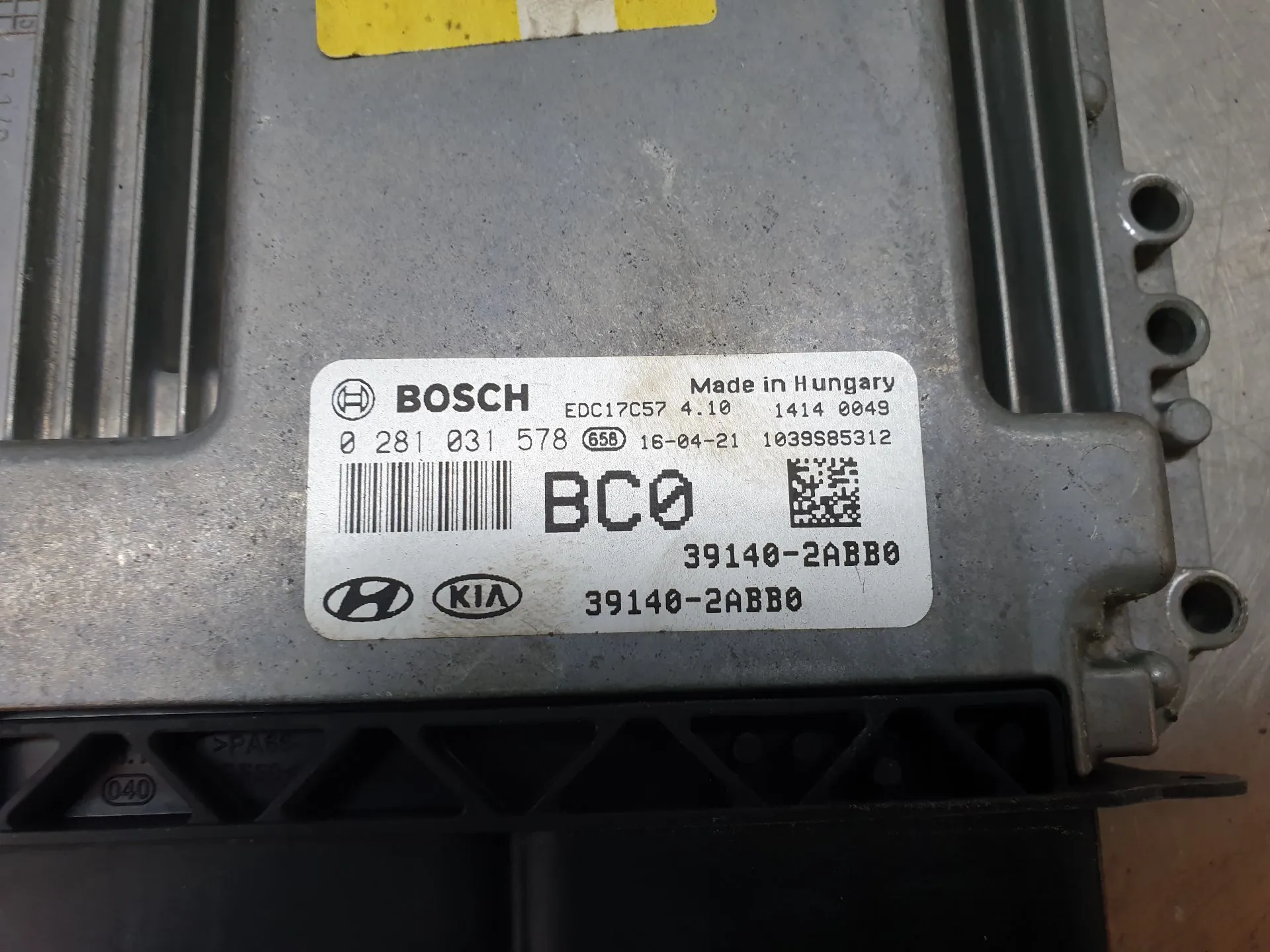 Centralina motor / ECU HYUNDAI Tucson (TL) Imagem-2