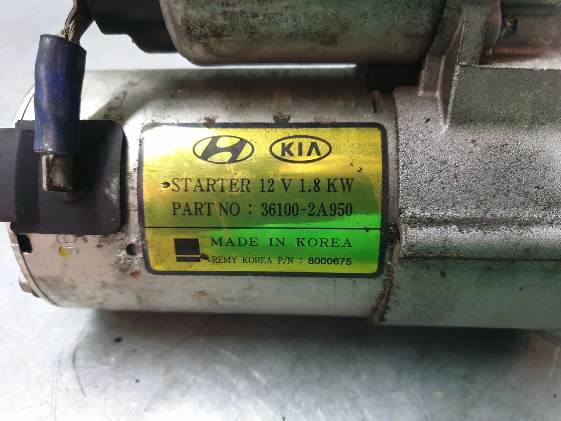 Starter Motor HYUNDAI Tucson (TL) Imagem-4