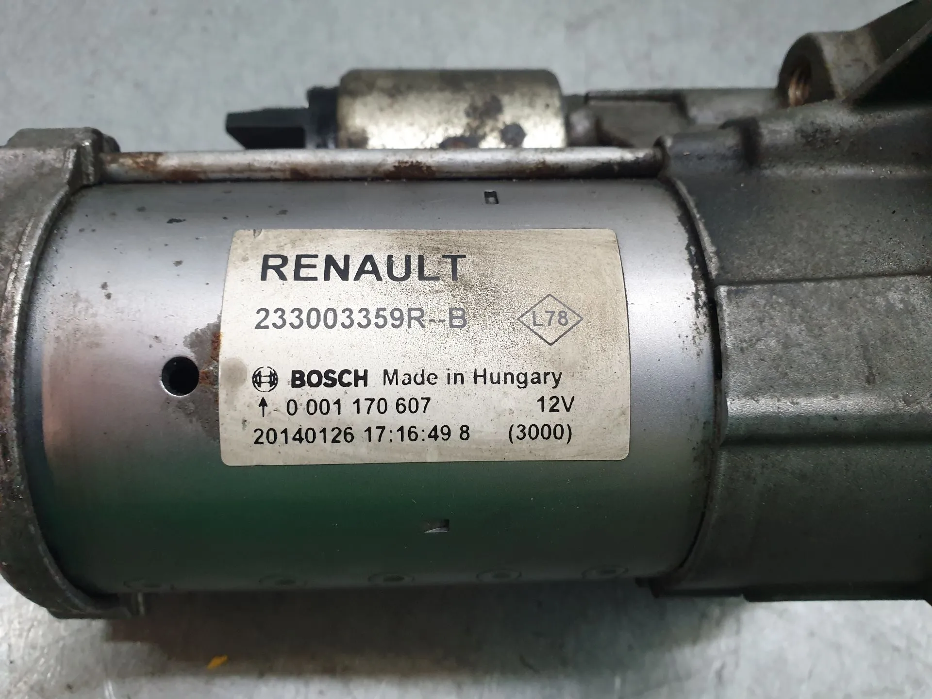 Motor de arranque NISSAN Qashqai II (J11) Imagem-4