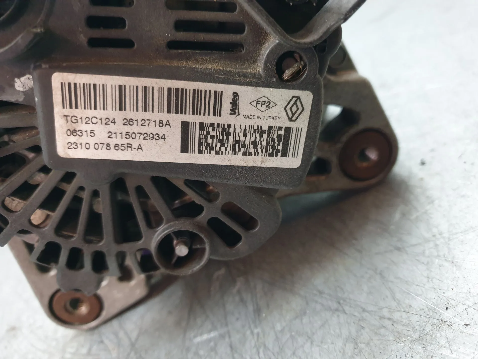 Alternador RENAULT Clio IV (BH_) Imagem-3