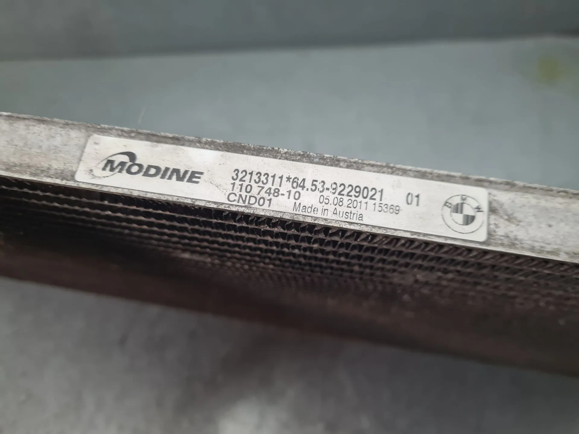 Condensatore aria condizionata (A/C) BMW 3 (E90) Imagem-4