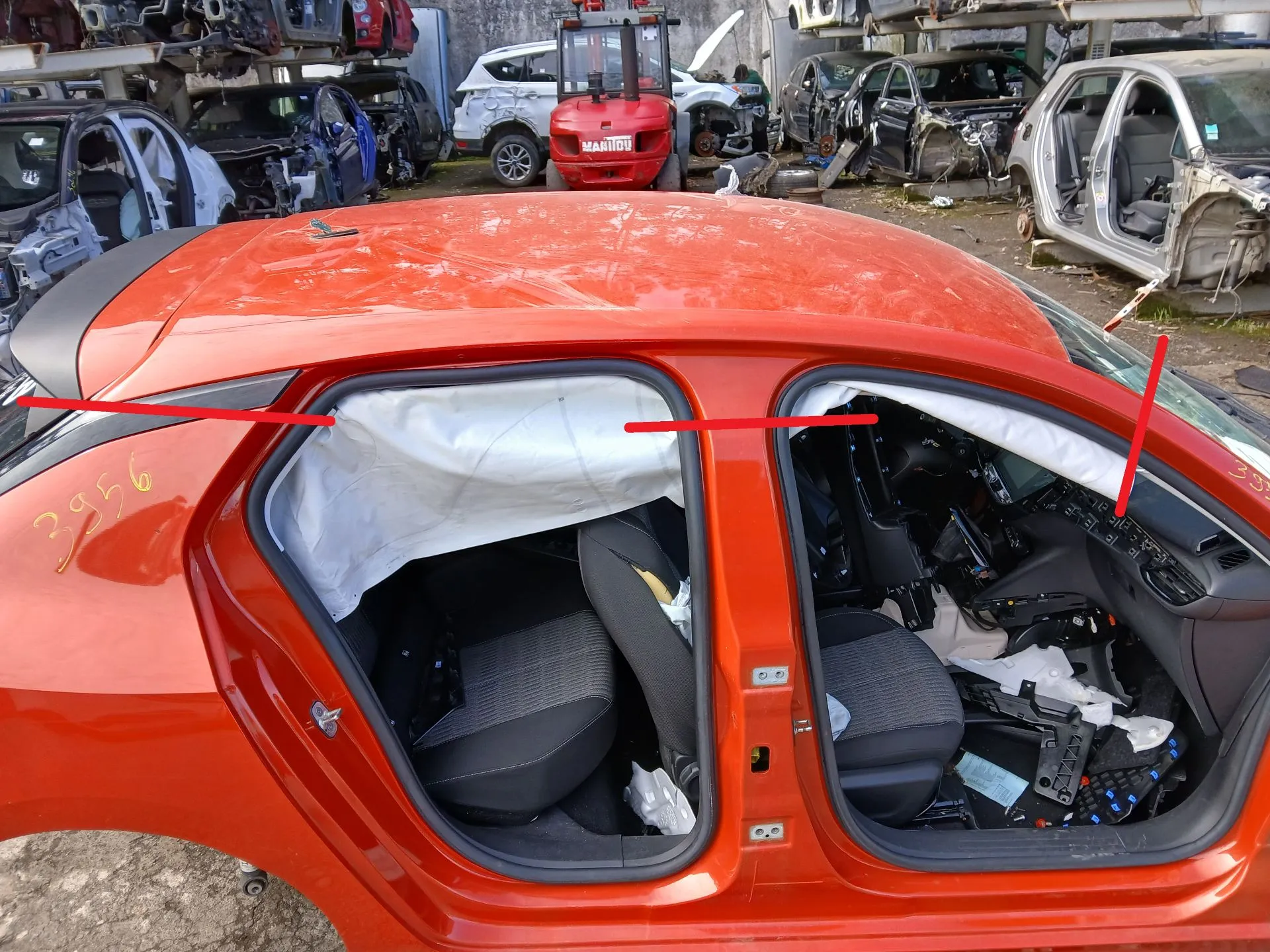 Roof OPEL Corsa F