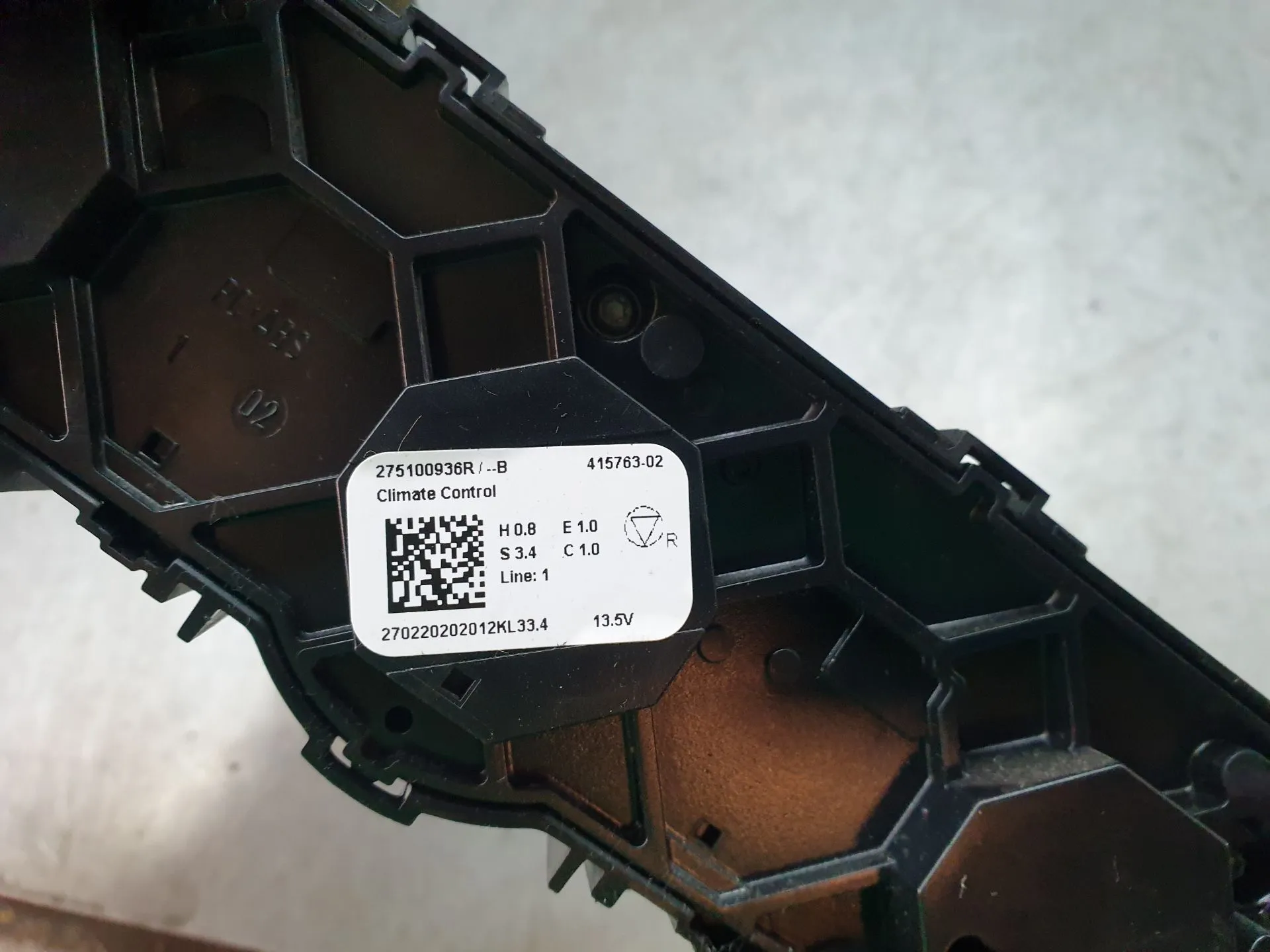 Comando clima RENAULT Clio V (BF_) Imagem-5