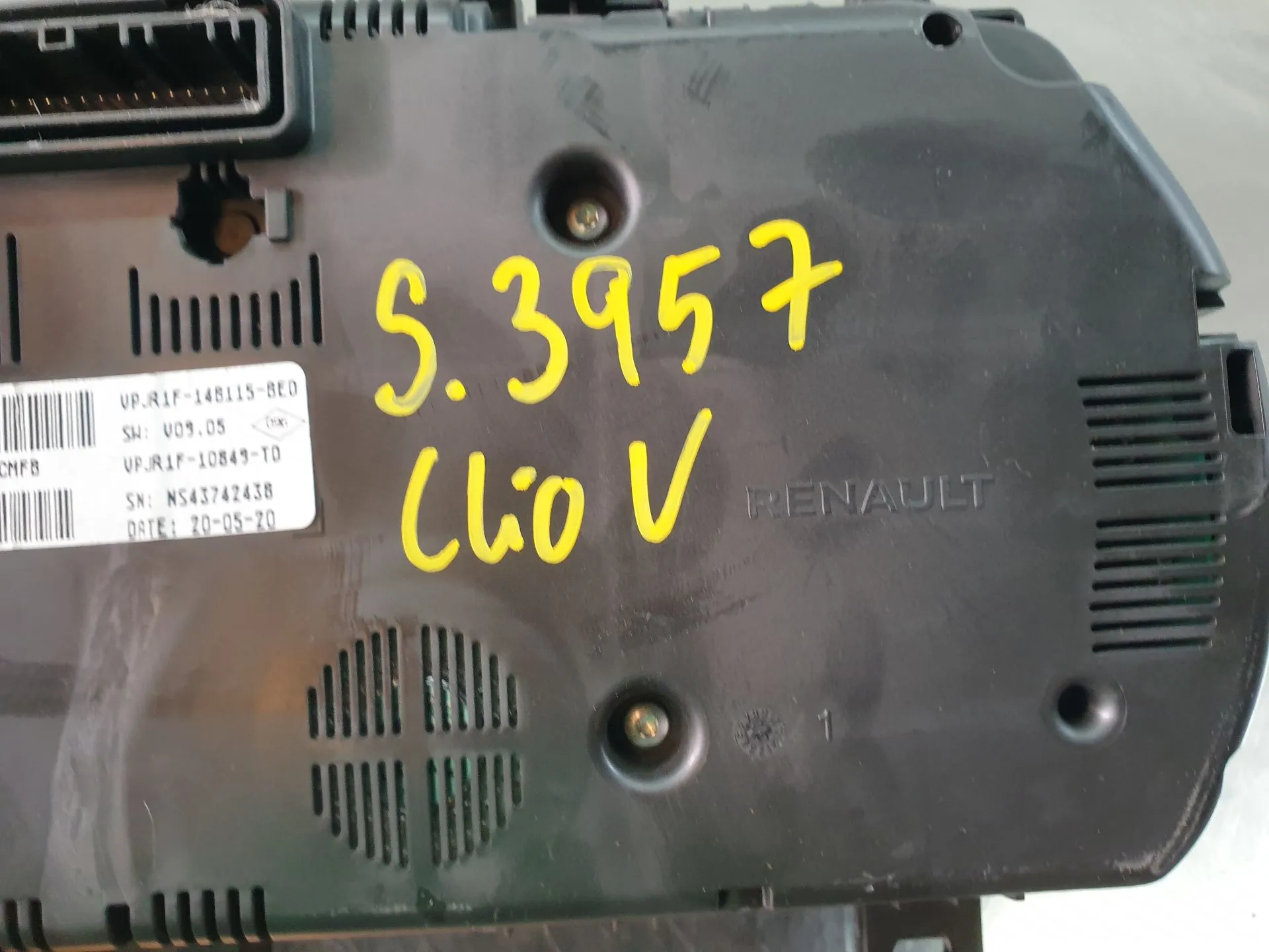 Quadrante / painel de instrumentos RENAULT Clio V (BF_) Imagem-5