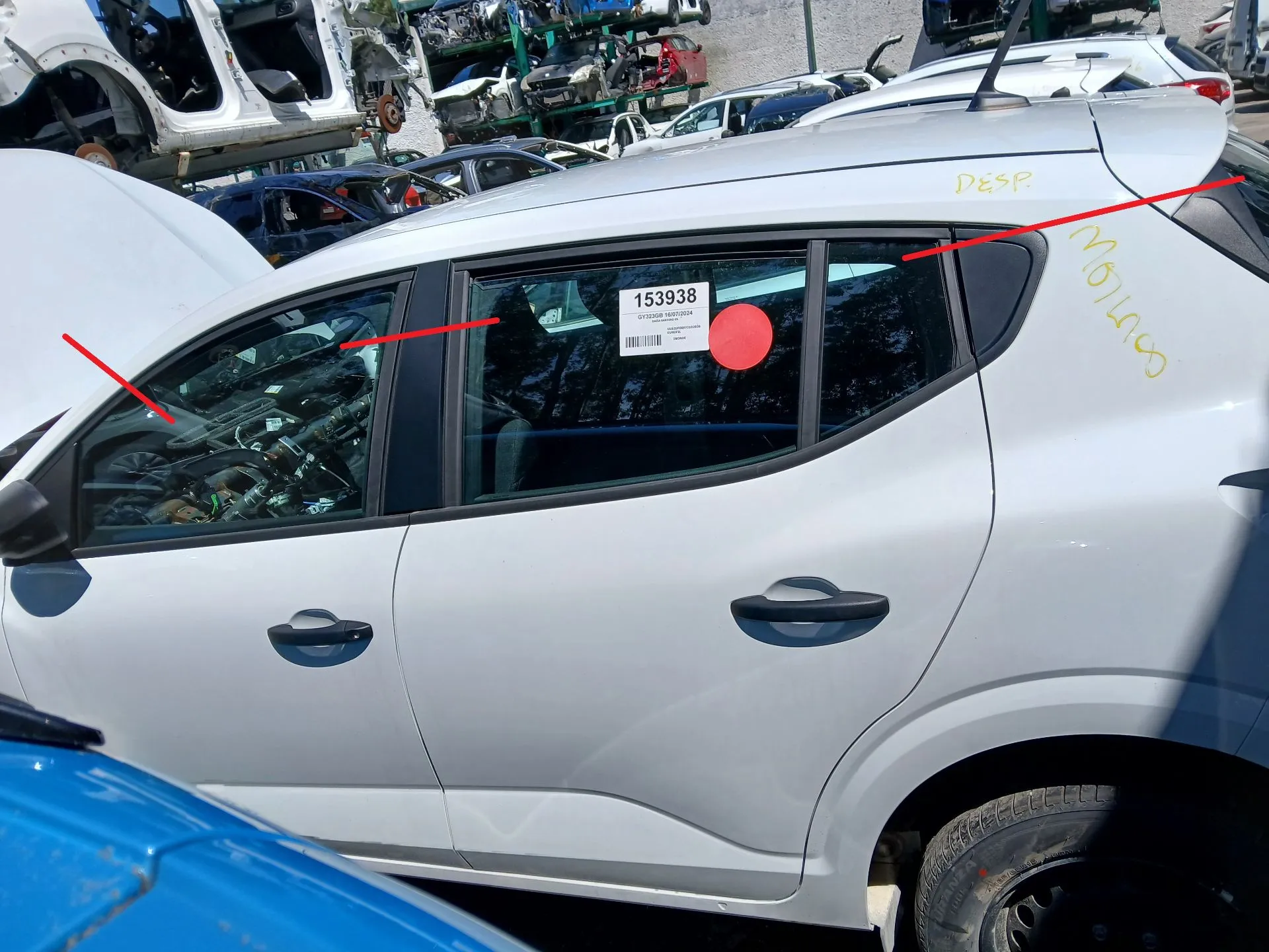 Roof DACIA Sandero III