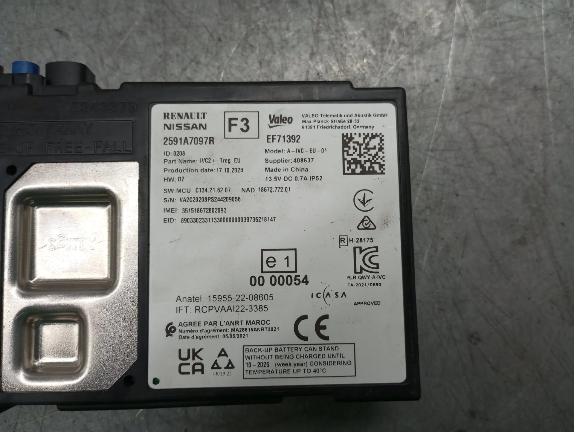 Módulo genérico RENAULT Captur II Imagem-2