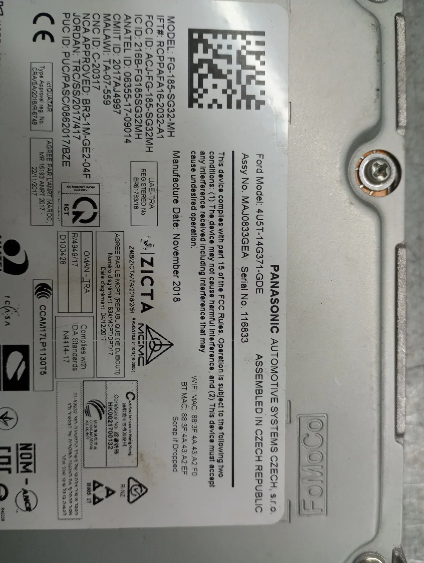Module générique FORD Focus IV Imagem-3