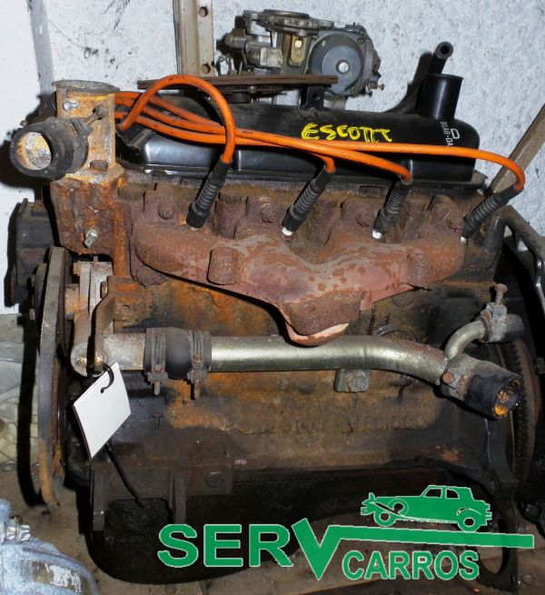 Motor completo FORD Escort IV (GAF, AWF, ABFT)