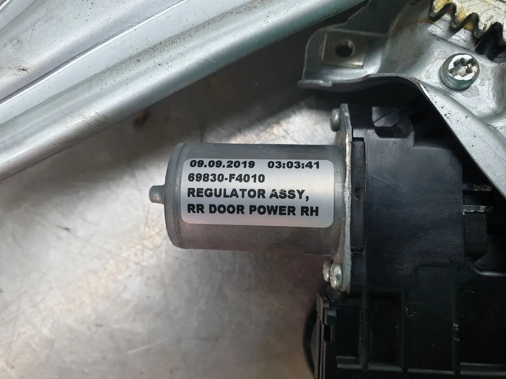 Right rear window regulator TOYOTA C-HR (_X1_) Imagem-2