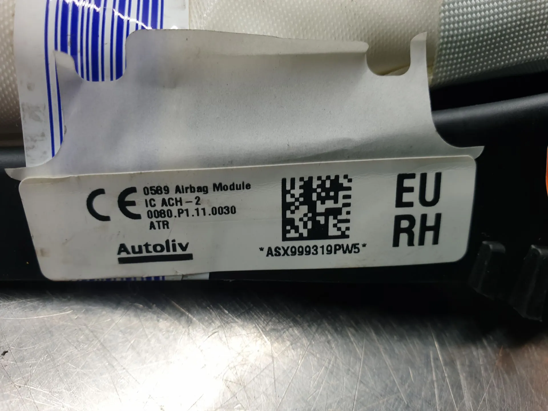 Right Curtain Airbag TOYOTA C-HR (_X1_) Imagem-4