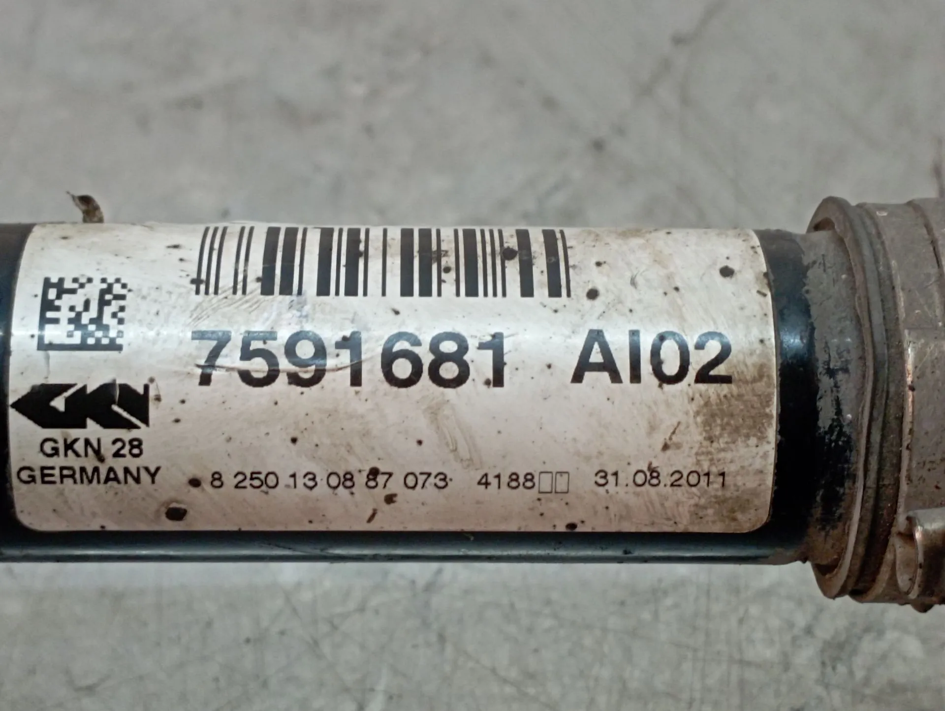 Left front driveshaft BMW X1 (E84) Imagem-3