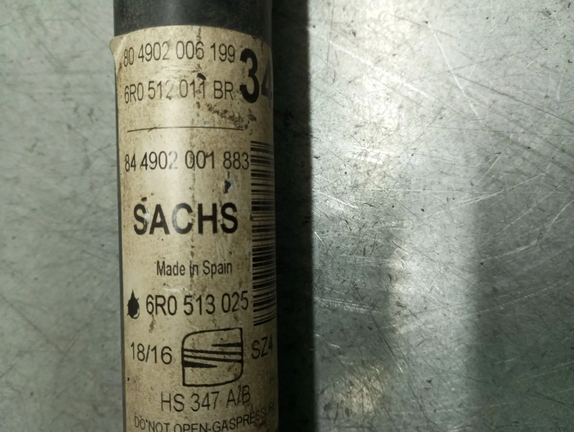 Left Rear Shock Absorber SEAT Ibiza IV (6J5, 6P1) Imagem-3