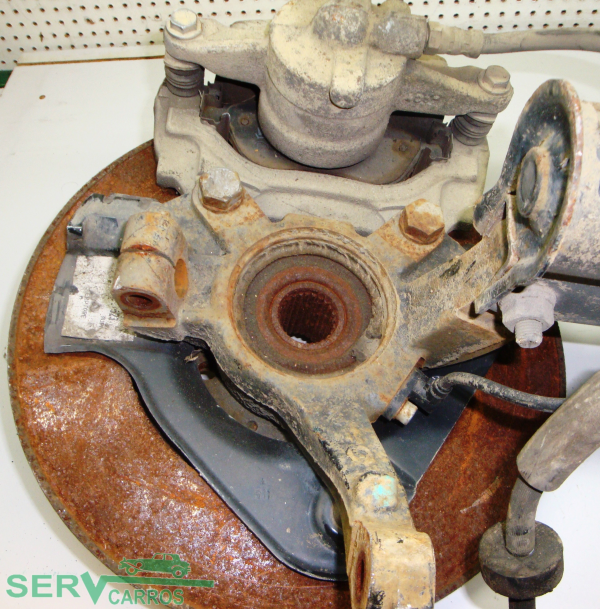 Right front steering knuckle LANCIA Musa (350_)