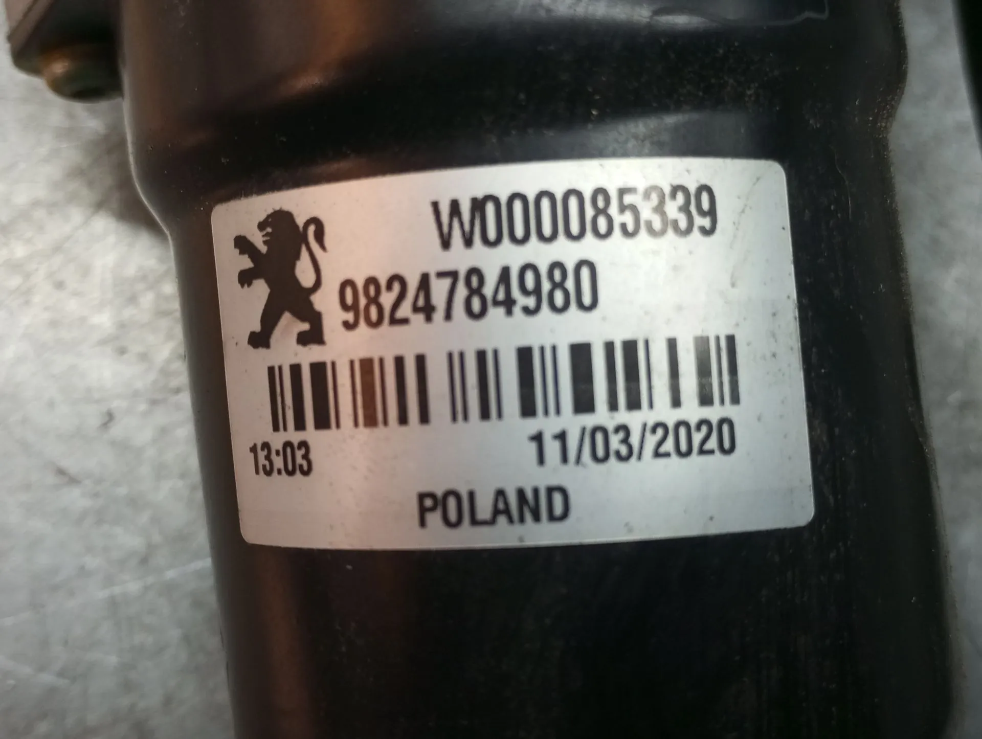 Motor limpa vidros frente PEUGEOT 208 II Imagem-2