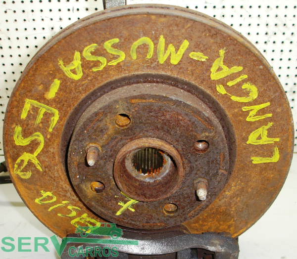 Left front steering knuckle LANCIA Musa (350_) Imagem-1