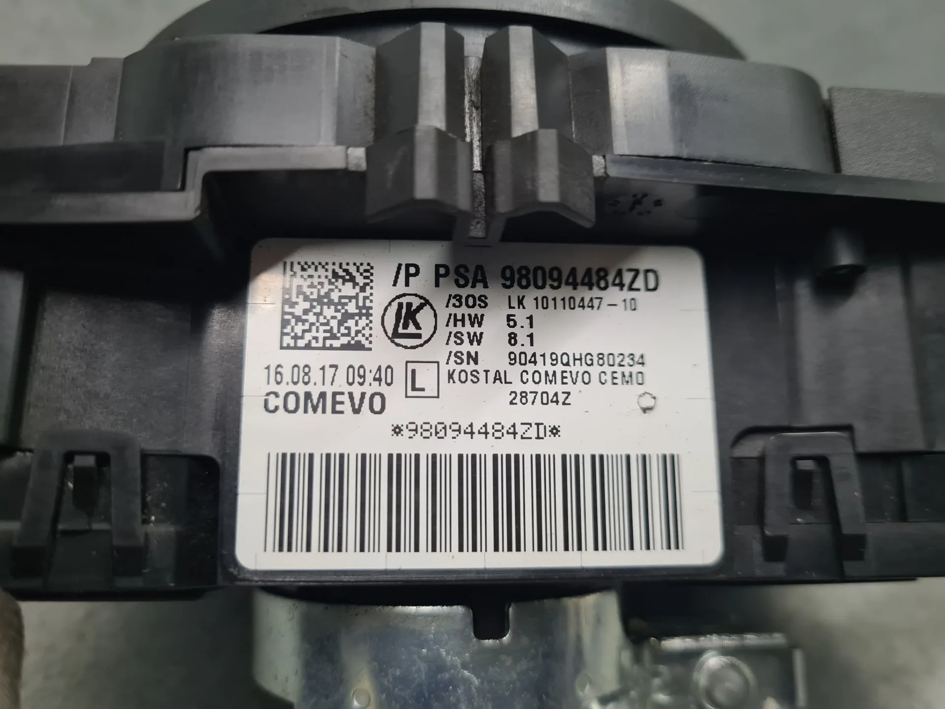 Cintura airbag CITROËN C3 III (SX) Imagem-6