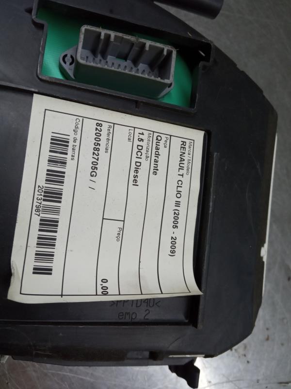 Quadro strumenti / Pannello strumenti RENAULT Clio III (BR0/1, CR0/1)