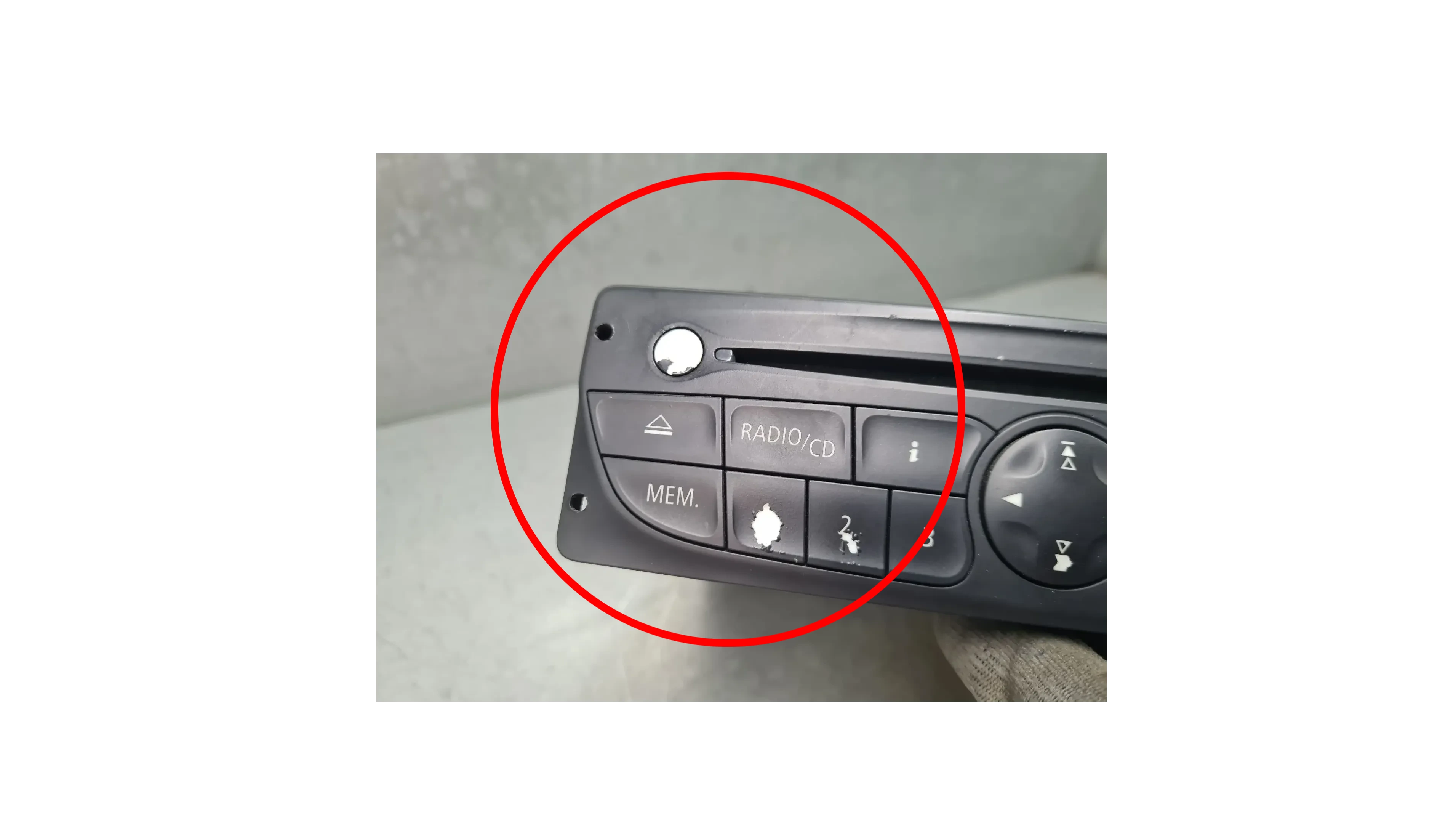 Car radio RENAULT Trafic II (FL) Imagem-6
