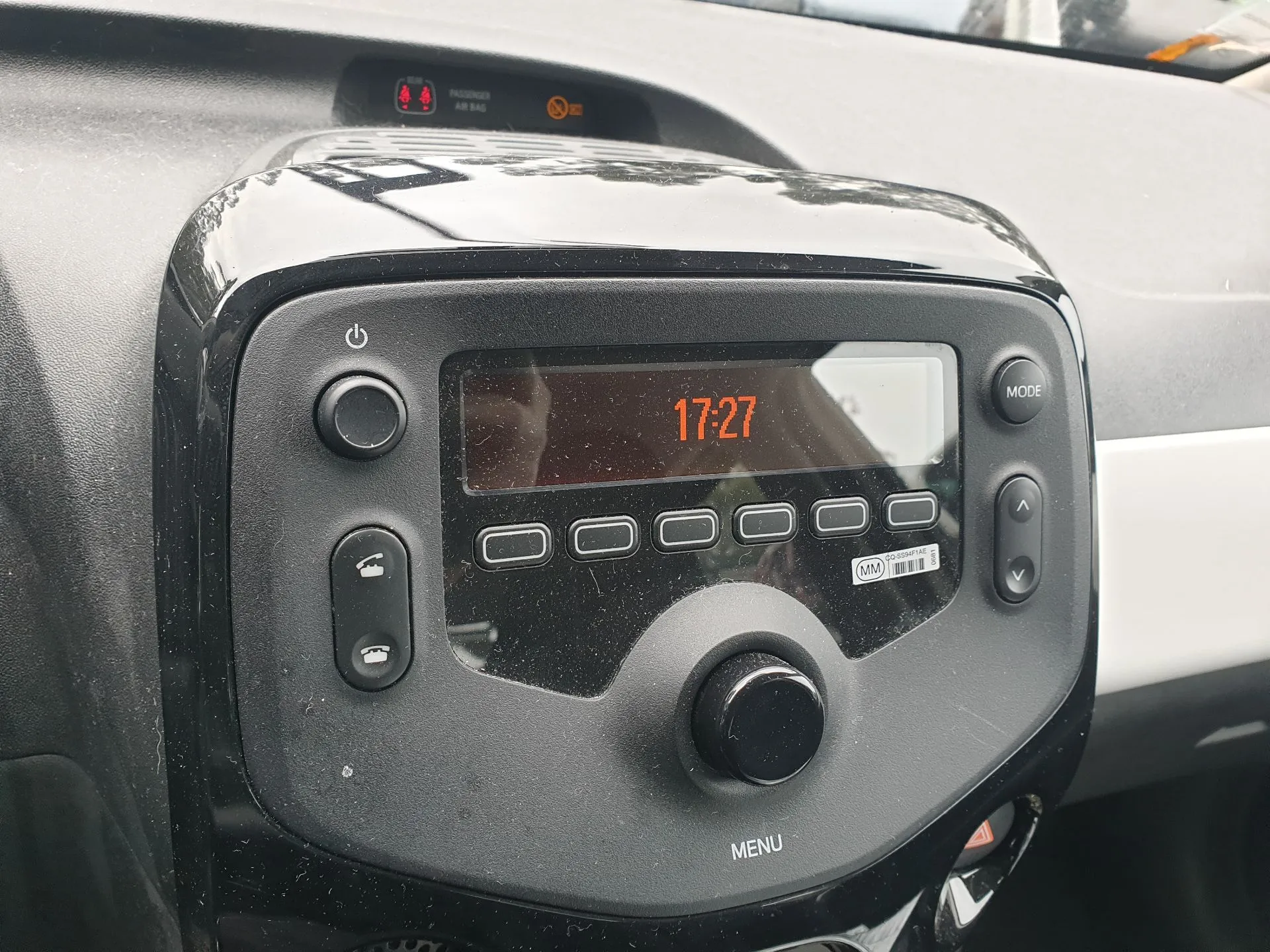 Car radio PEUGEOT 108
