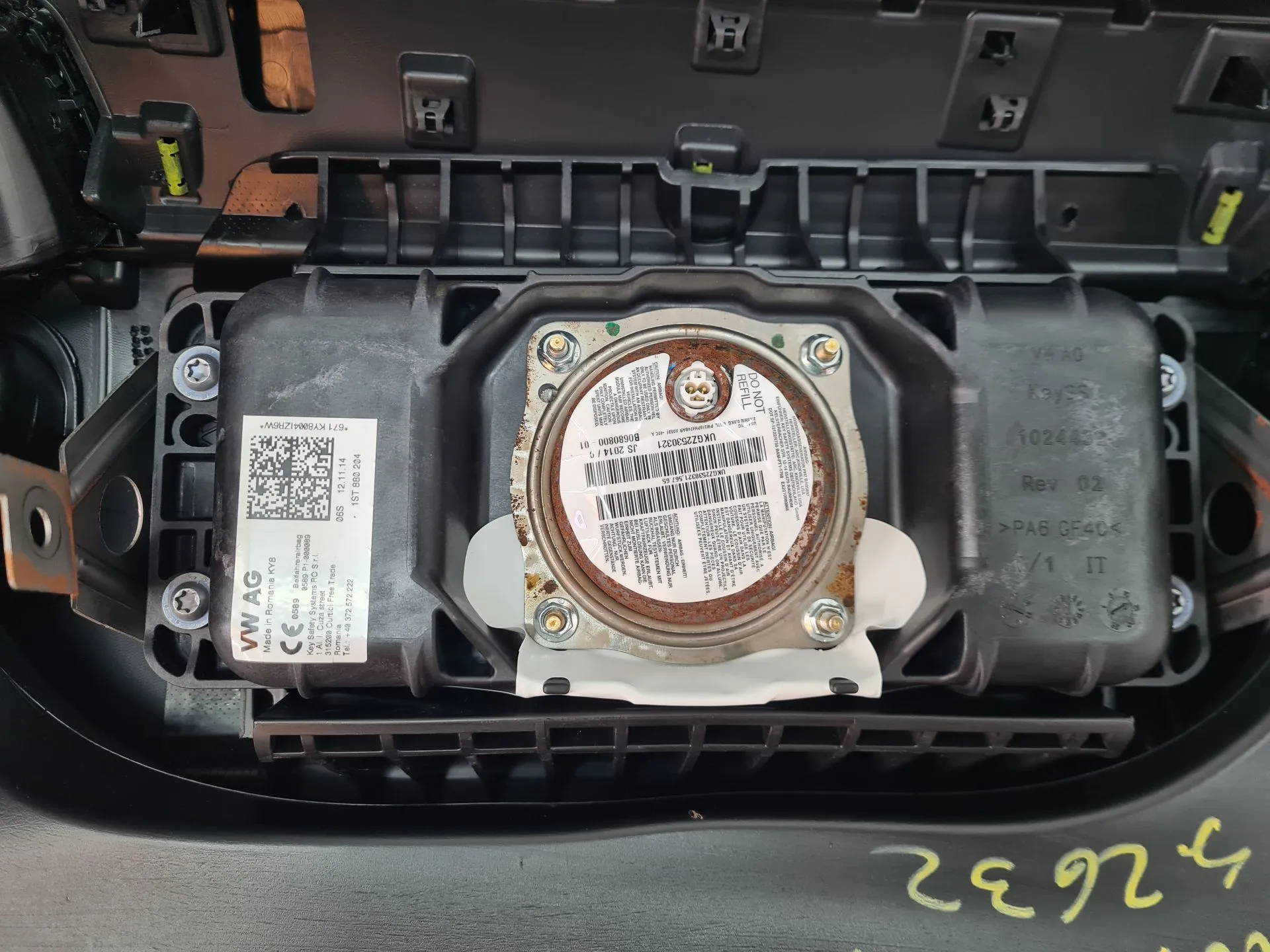 Kit de Airbags SKODA Rapid Spaceback (NH1) Imagem-7