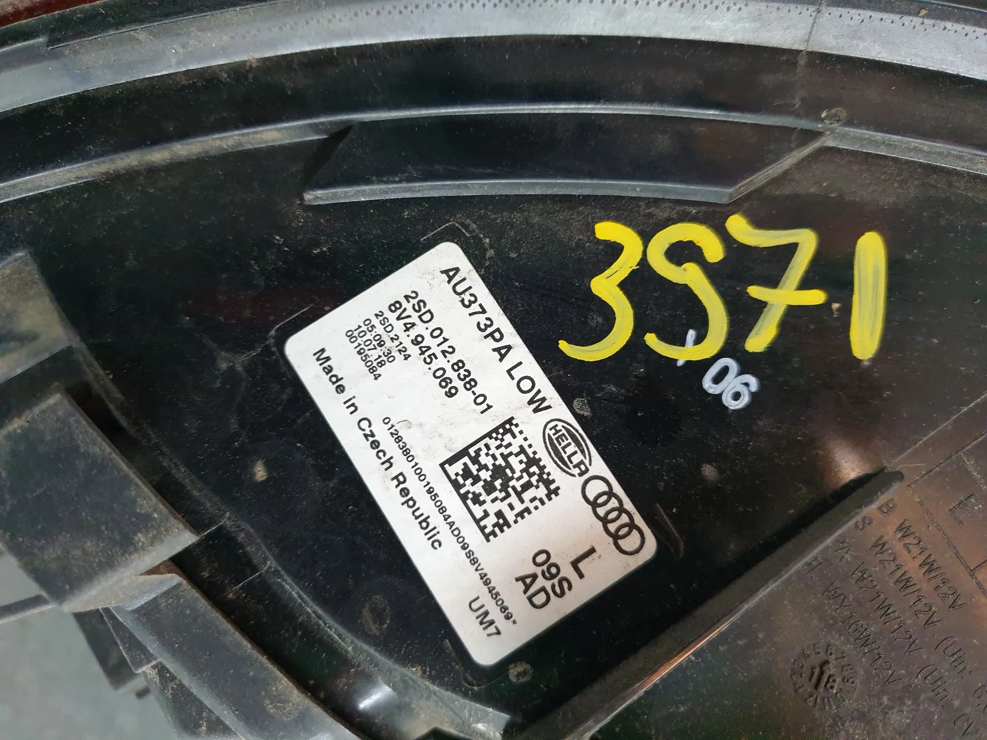 Feu arrière Gauche AUDI A3 Sportback (8VA, 8VF) Imagem-5