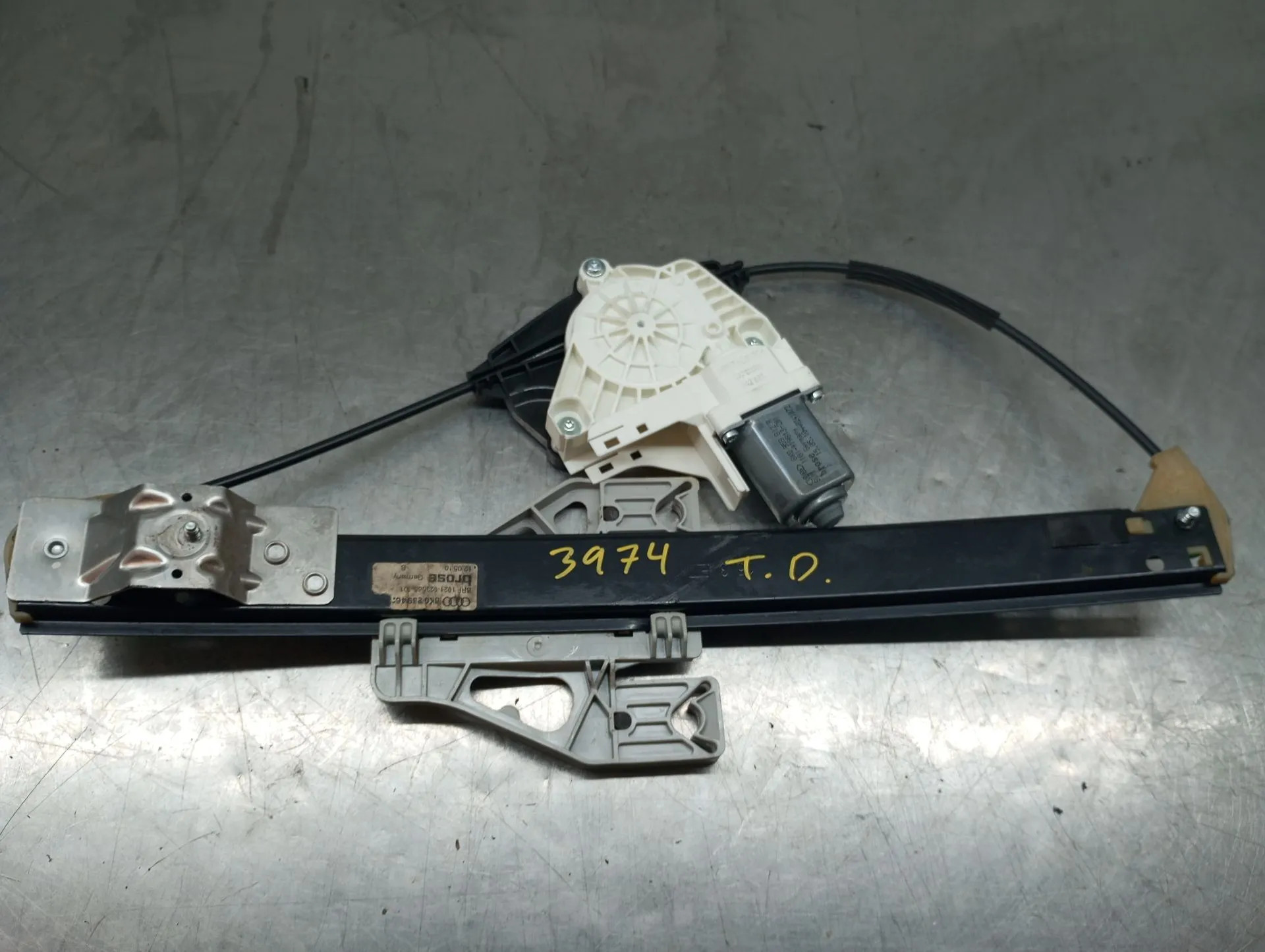 Elevador vidros trás direito AUDI A4 Avant (8K5, B8)