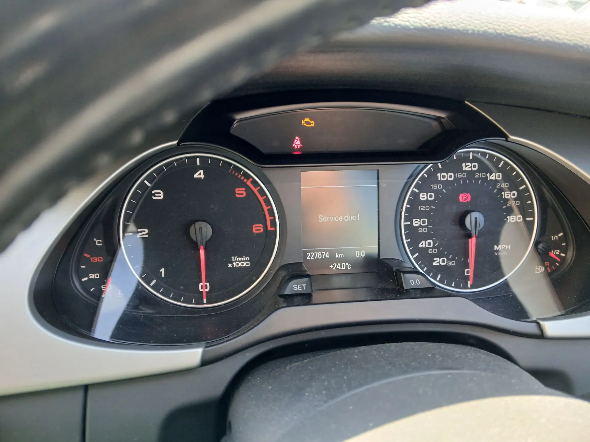 Quadrante / painel de instrumentos AUDI A4 Avant (8K5, B8)