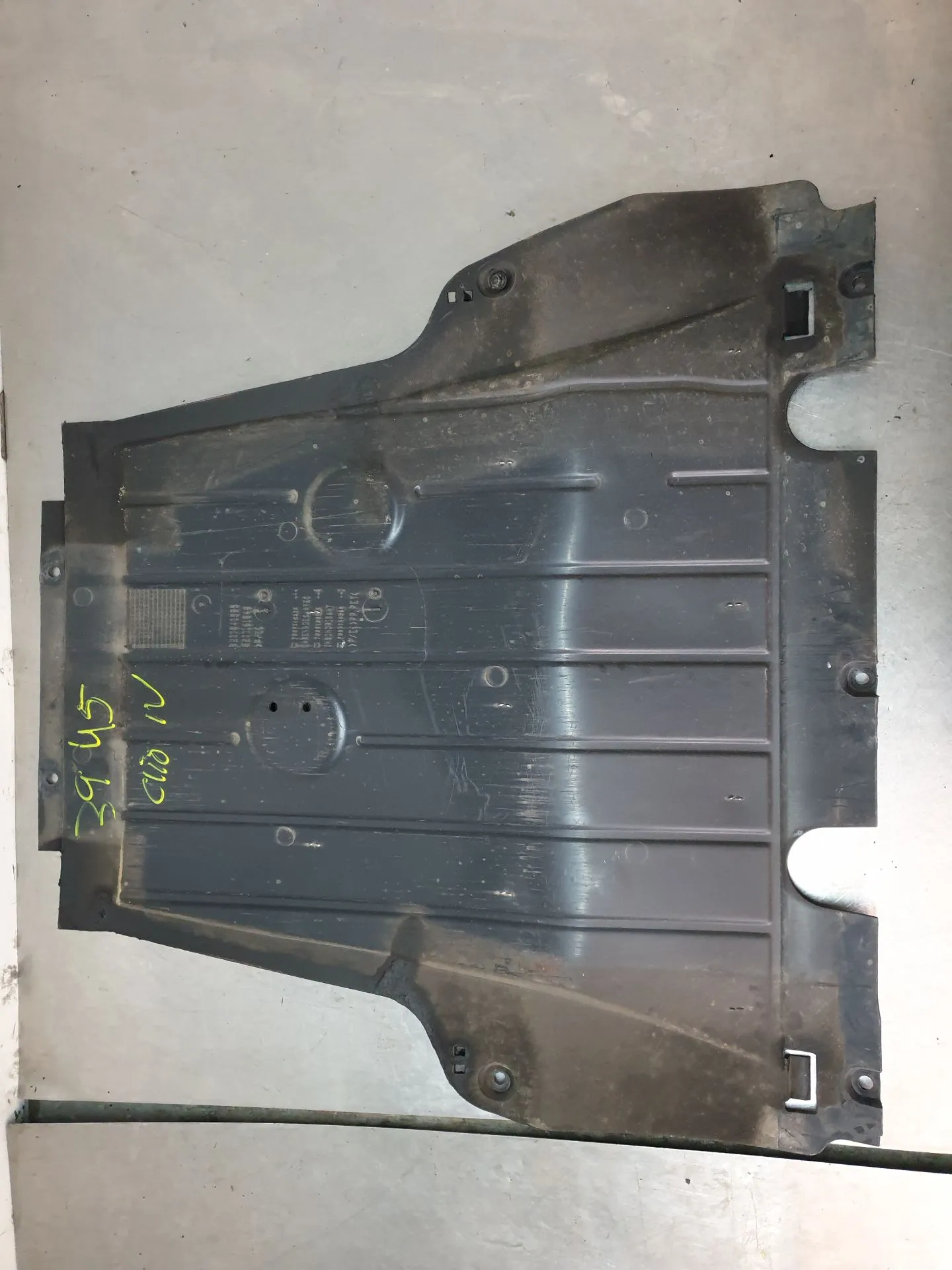 Blindagem inferior do motor RENAULT Clio IV (BH_)