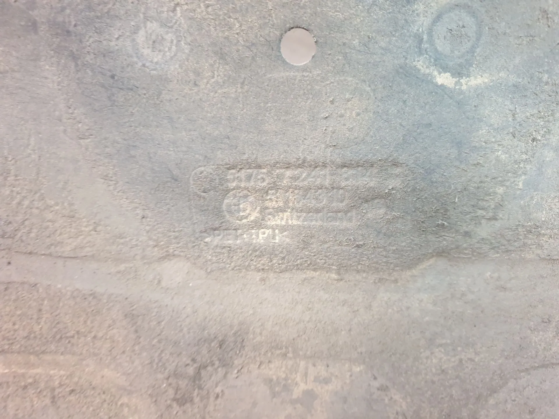 Engine underbody shielding BMW 1 (F20) Imagem-2