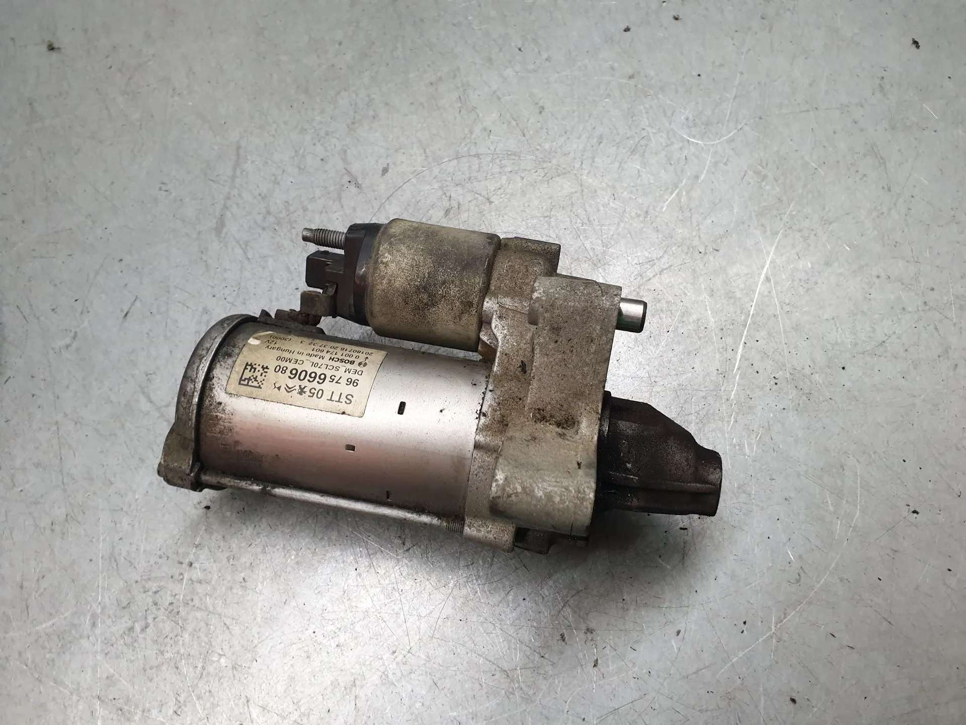 Motorino di avviamento CITROËN C3 III (SX)