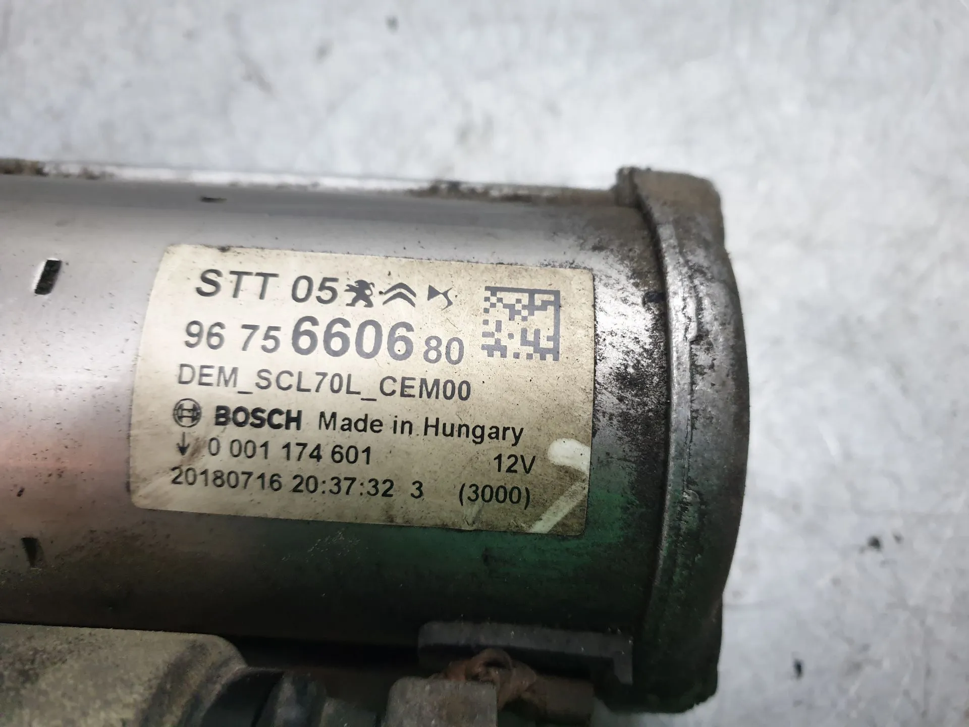 Motor de arranque CITROËN C3 III (SX) Imagem-4