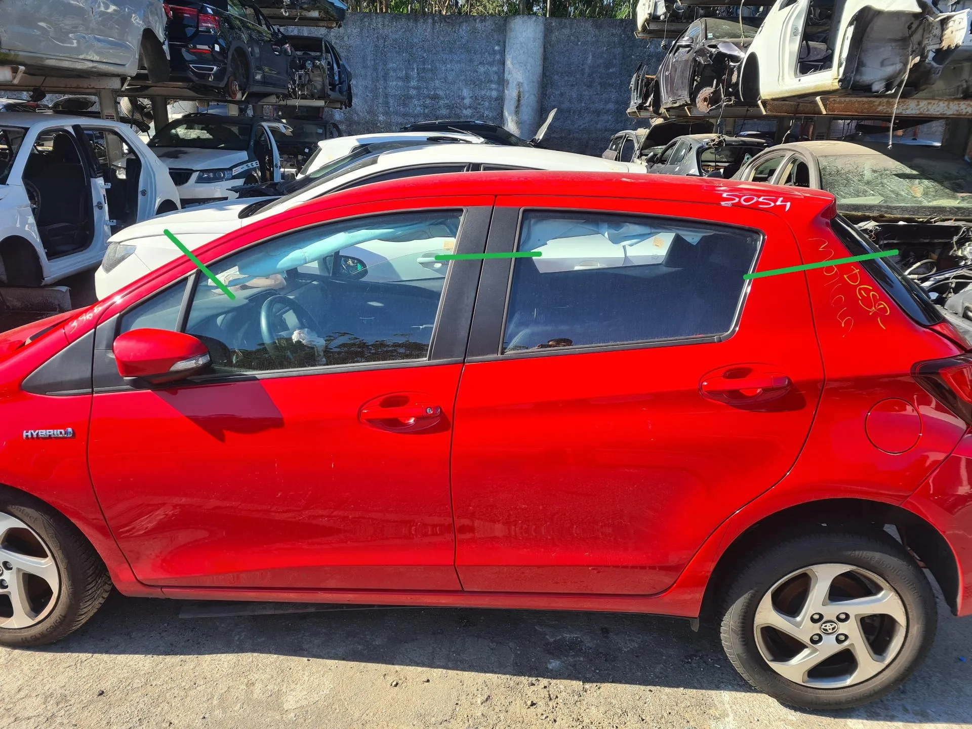 Roof TOYOTA Yaris (_P13_)