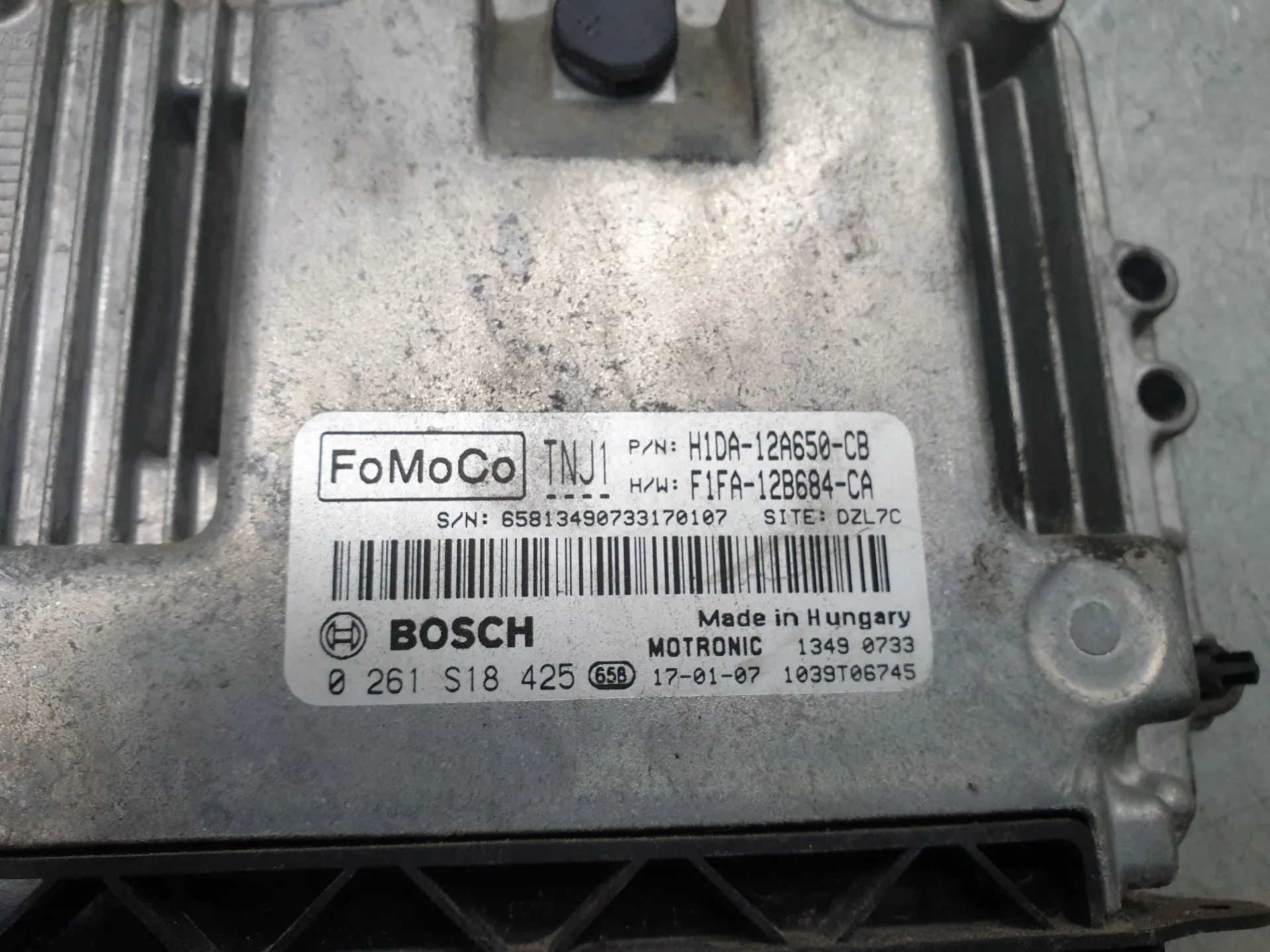 Centralina motor / ECU FORD C-Max II (DXA/CB7, DXA/CEU) Imagem-3