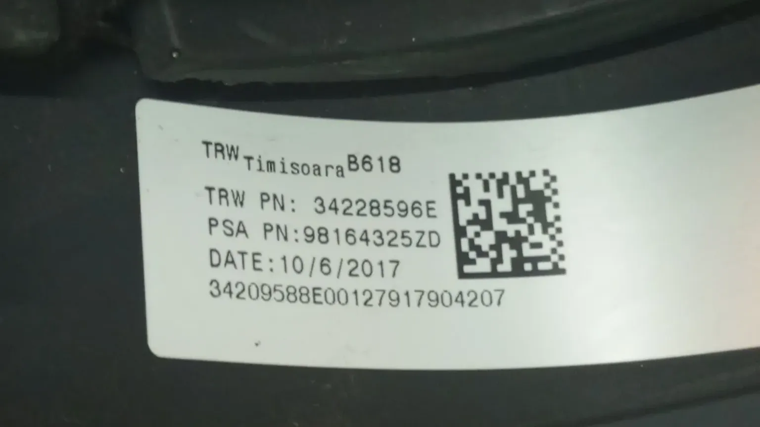 Volante de dirección CITROËN C3 III (SX) Imagem-7