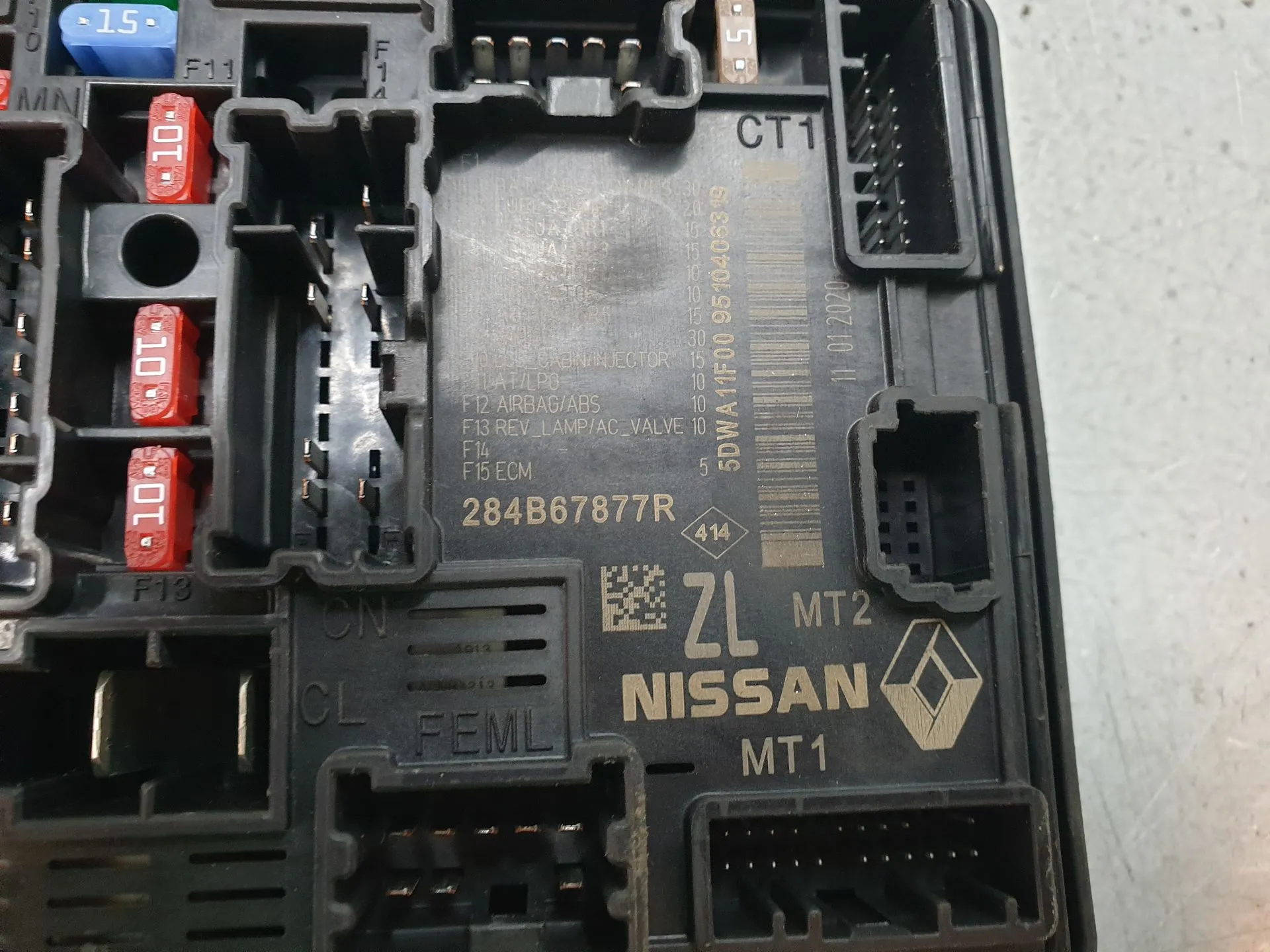 Caixa fusíveis / SAM / BSI RENAULT Zoe (BFM_) Imagem-2