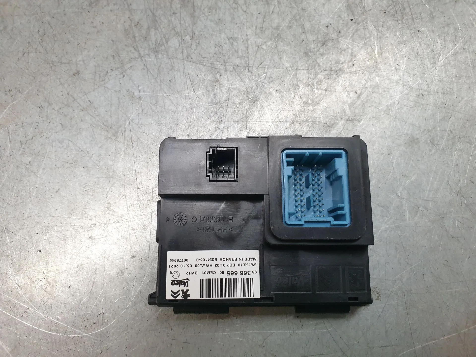 Comfort Unit Module CITROËN C3 III (SX) Imagem-1