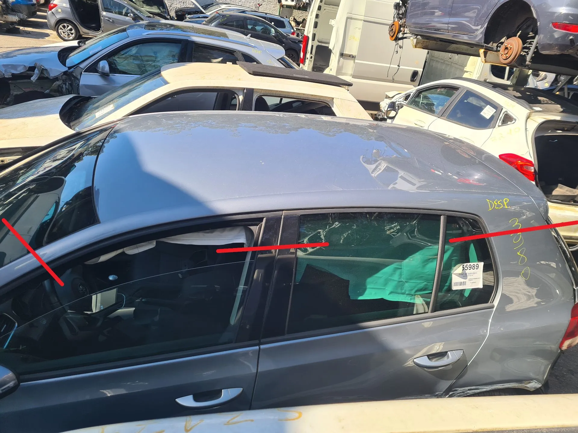 Tetto VOLKSWAGEN Golf VI (5K1) Imagem-1