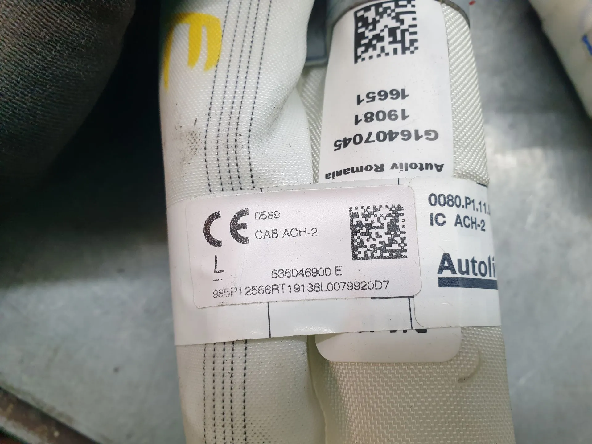 Airbag Cortinha Izquierdo RENAULT Clio V (BF_) Imagem-3