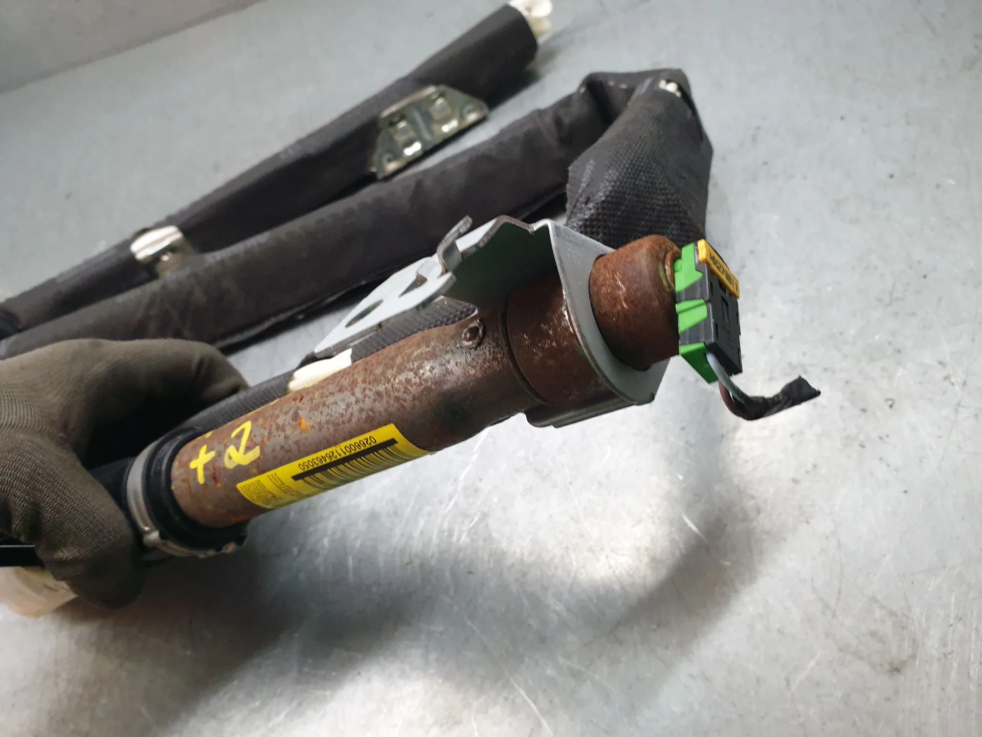 Left Curtain Airbag NISSAN Qashqai/Qashqai+2 I (J10, JJ10) Imagem-1