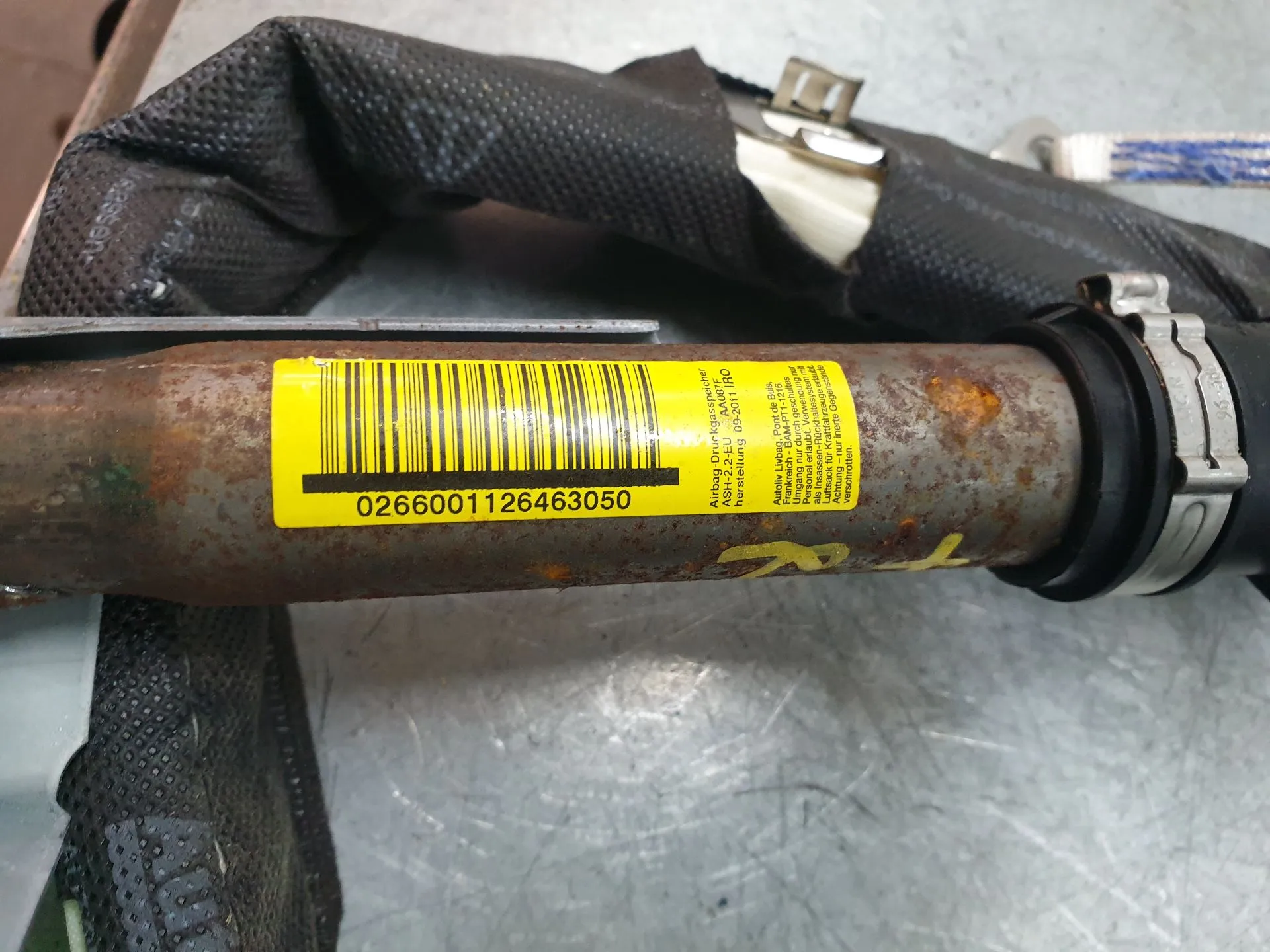 Left Curtain Airbag NISSAN Qashqai/Qashqai+2 I (J10, JJ10) Imagem-2